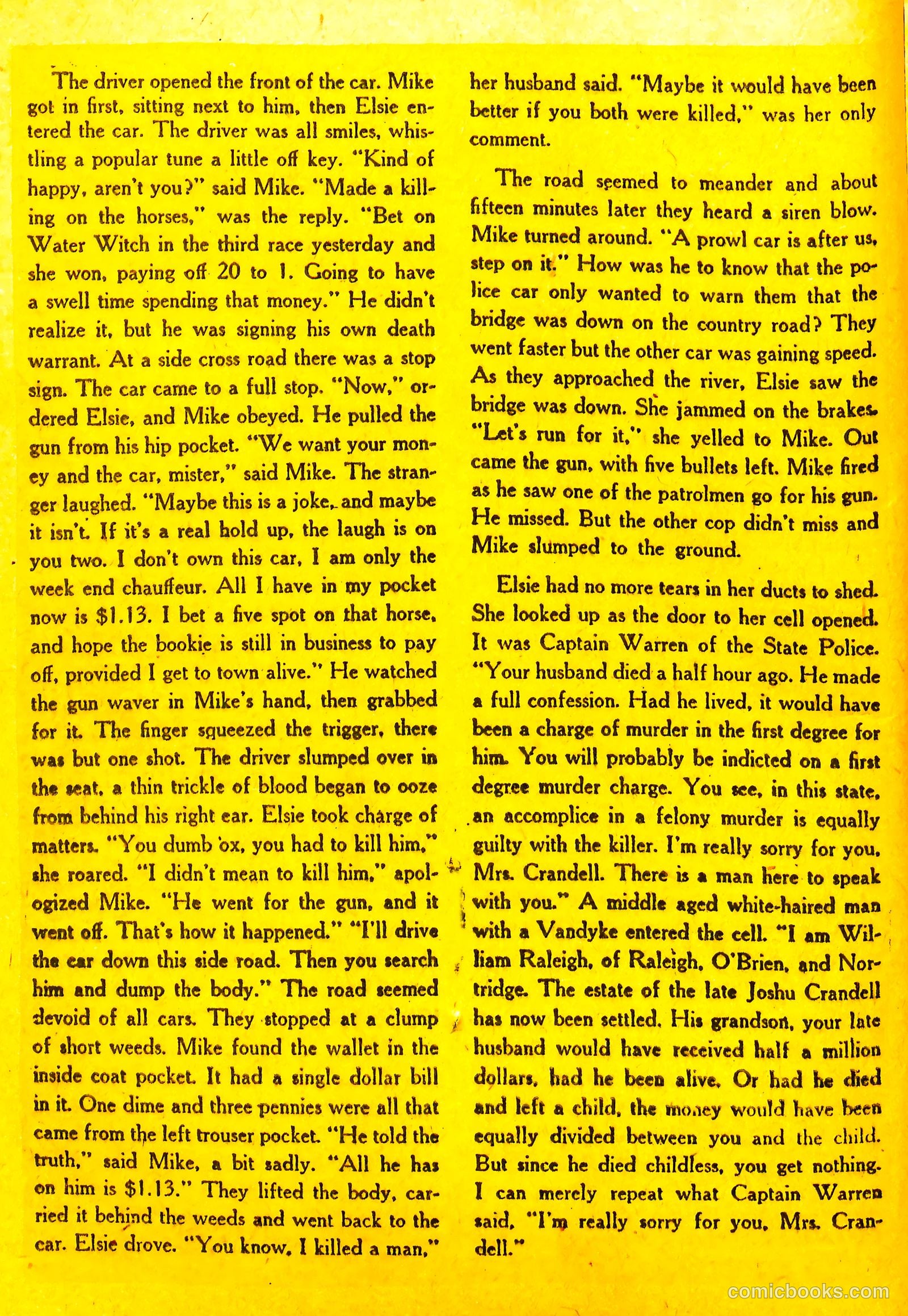 All-Famous Police Cases #11 (1953) — page 16 of 36