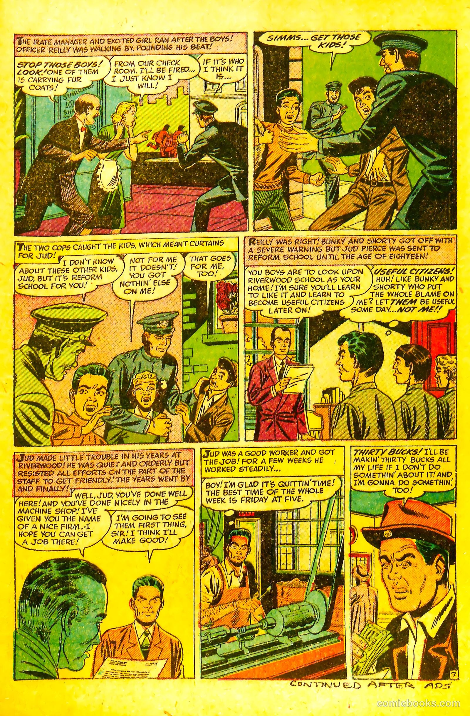 All-Famous Police Cases #11 (1953) — page 25 of 36