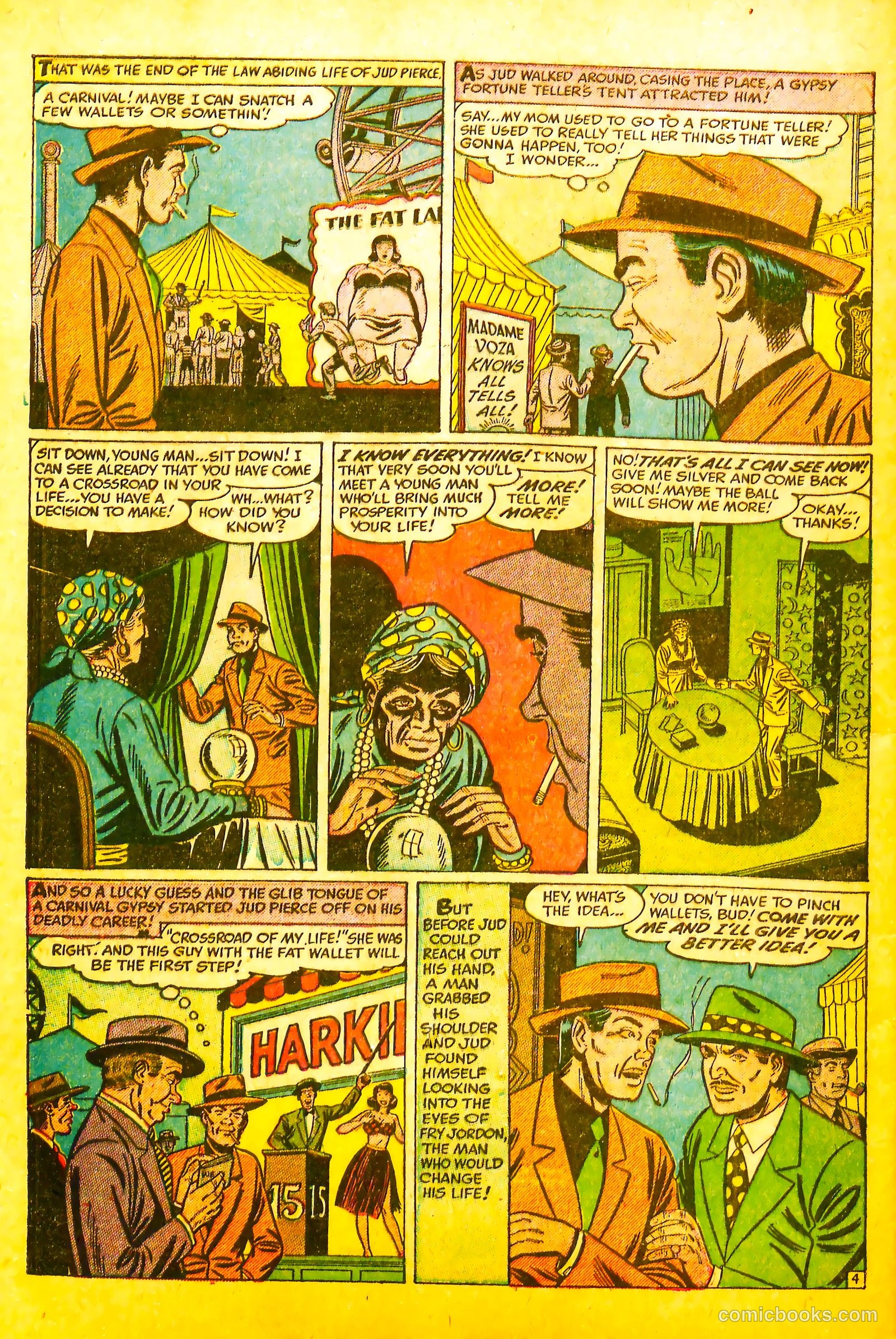 All-Famous Police Cases #11 (1953) — page 28 of 36
