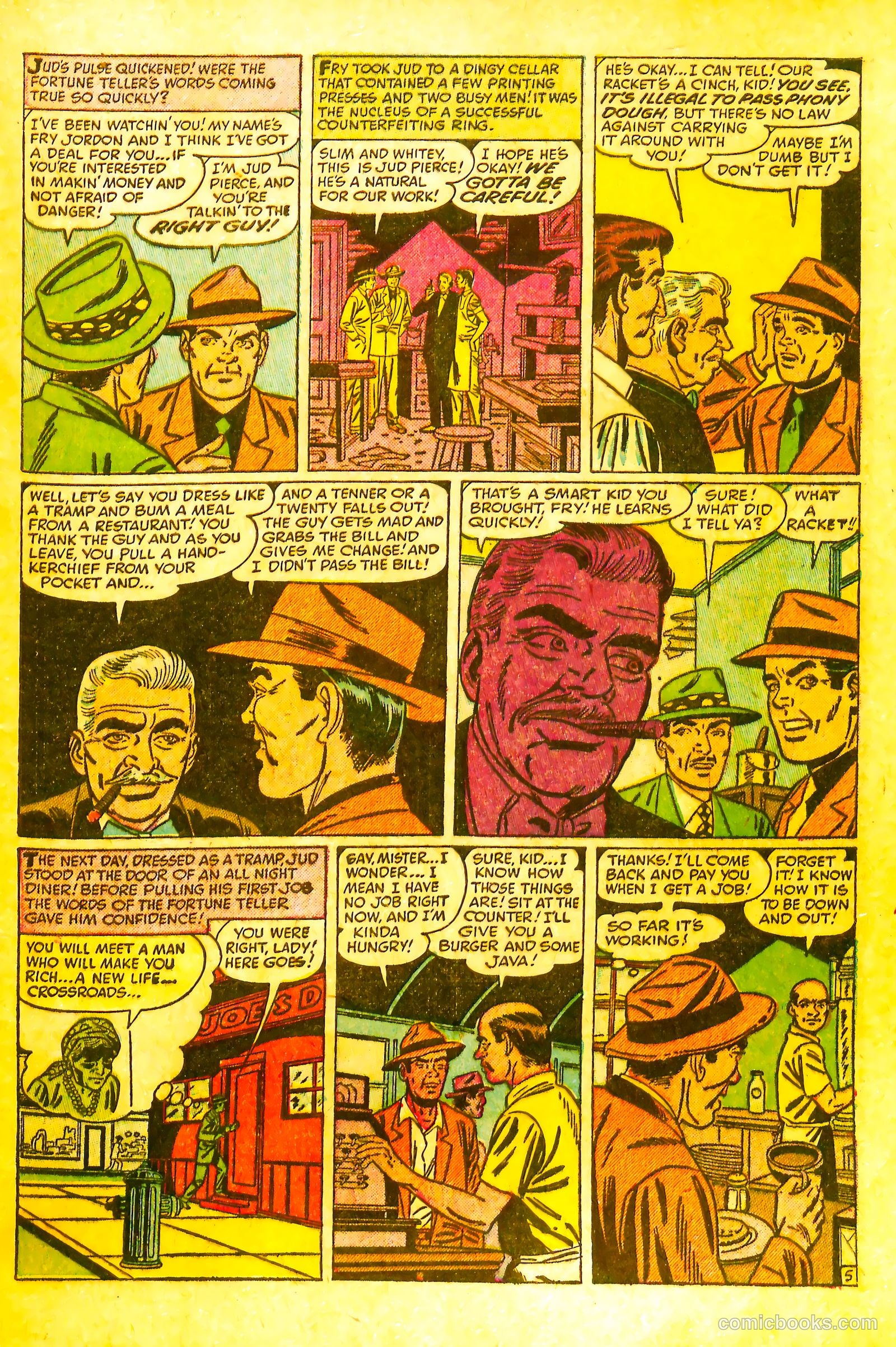 All-Famous Police Cases #11 (1953) — page 29 of 36