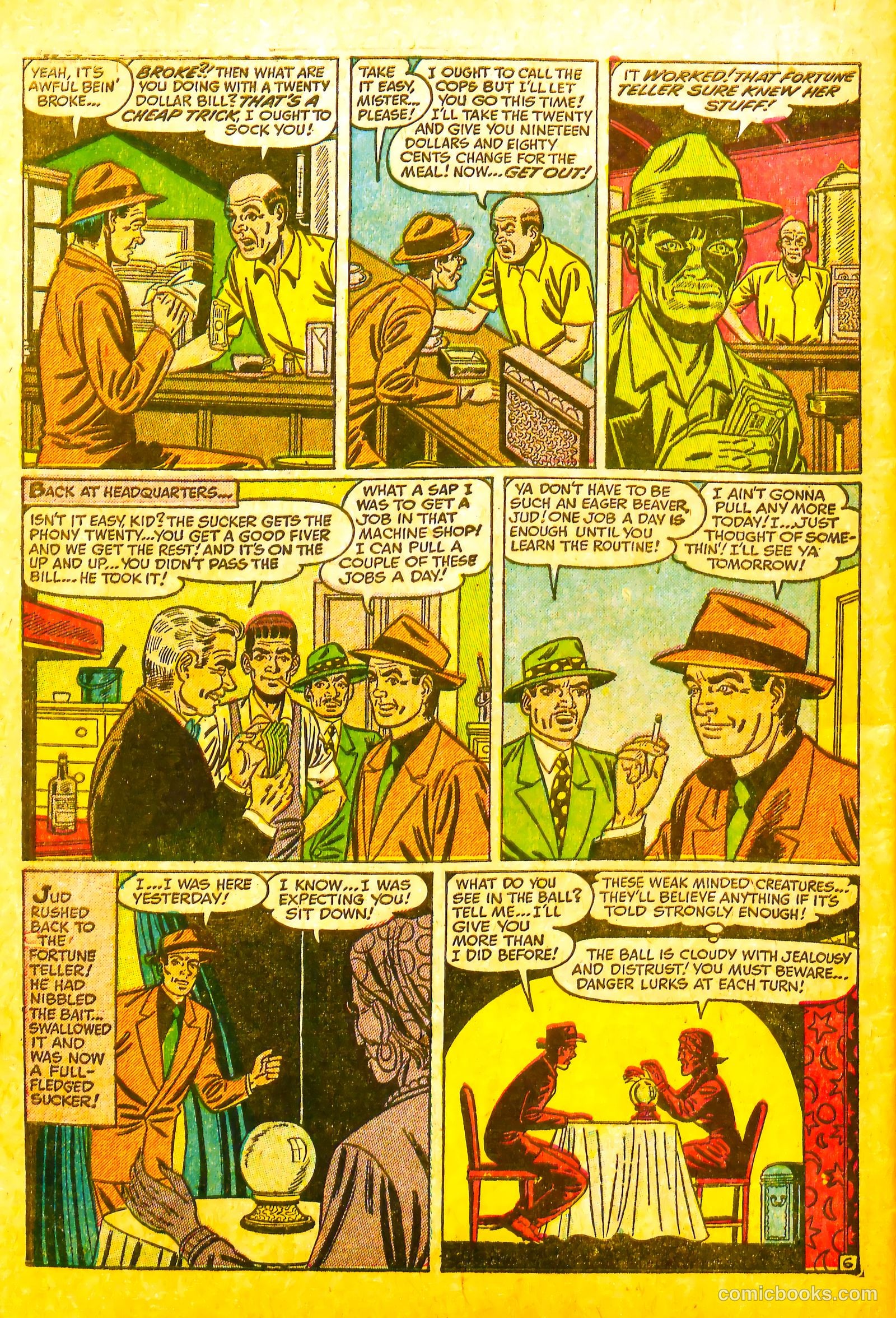 All-Famous Police Cases #11 (1953) — page 30 of 36