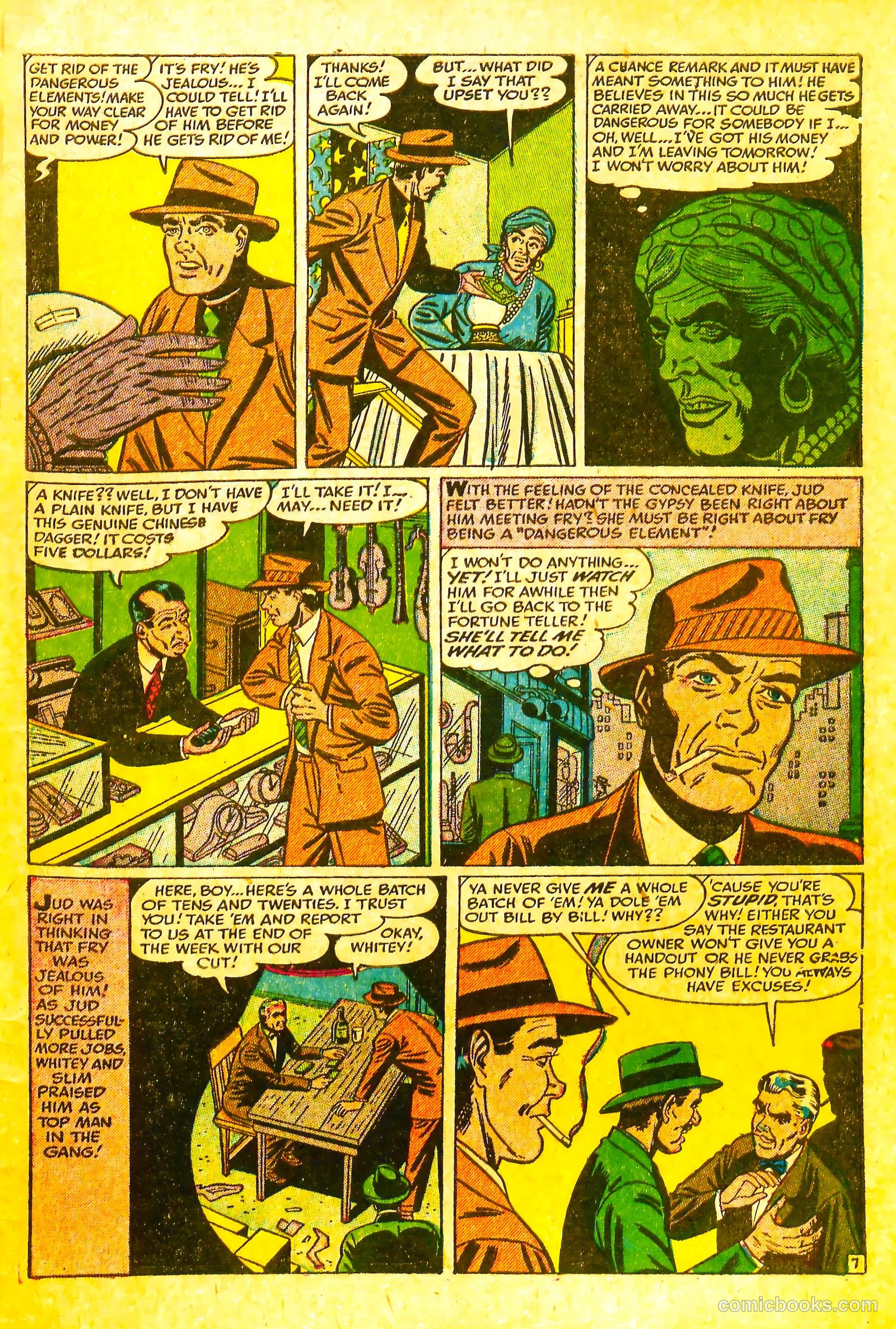 All-Famous Police Cases #11 (1953) — page 31 of 36