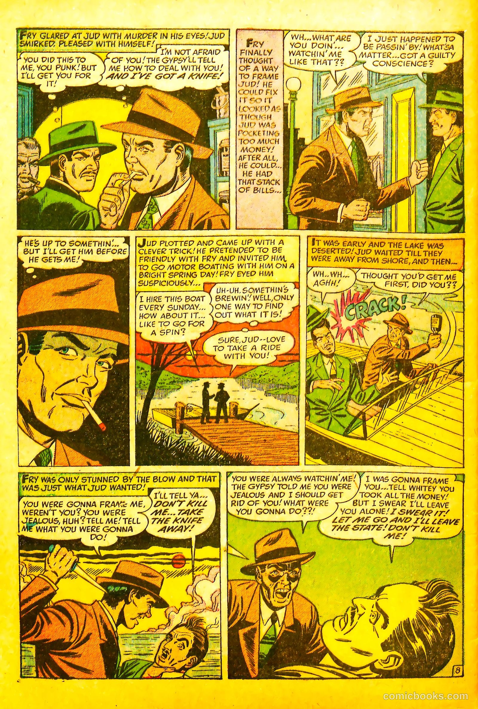 All-Famous Police Cases #11 (1953) — page 32 of 36