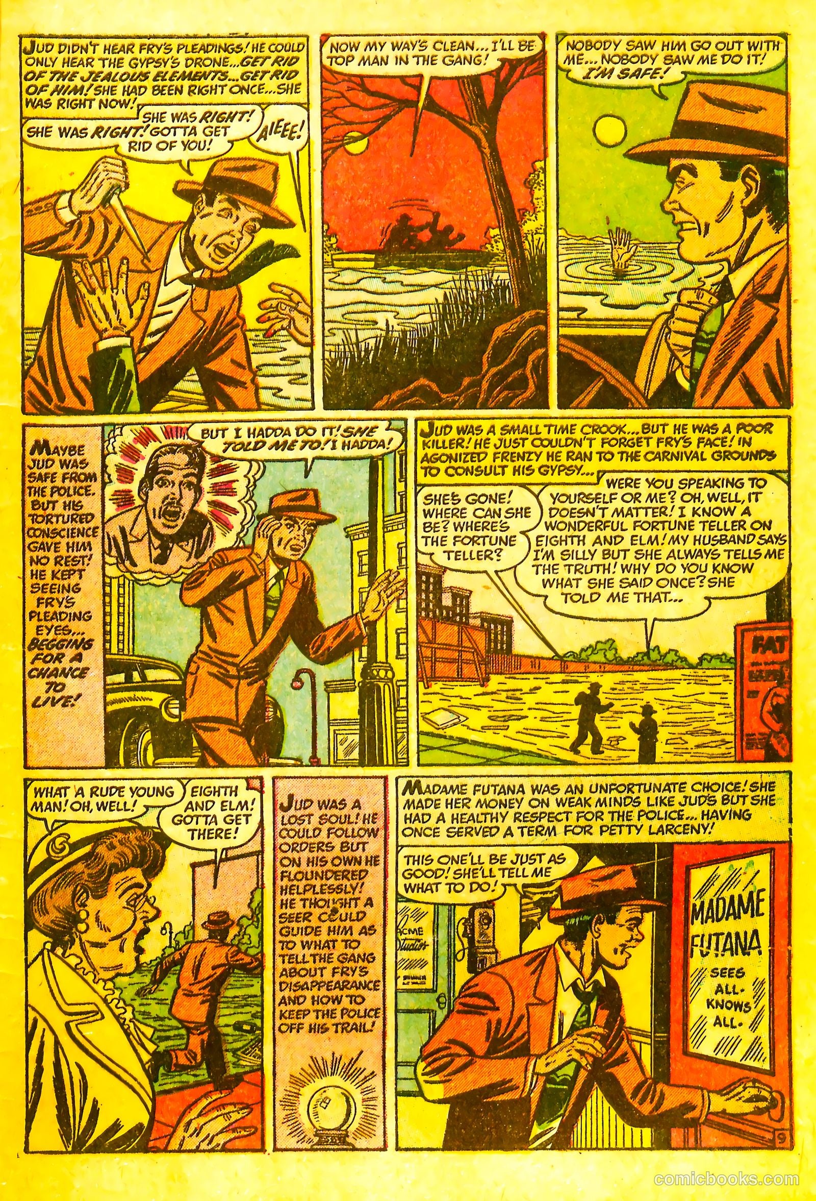 All-Famous Police Cases #11 (1953) — page 33 of 36
