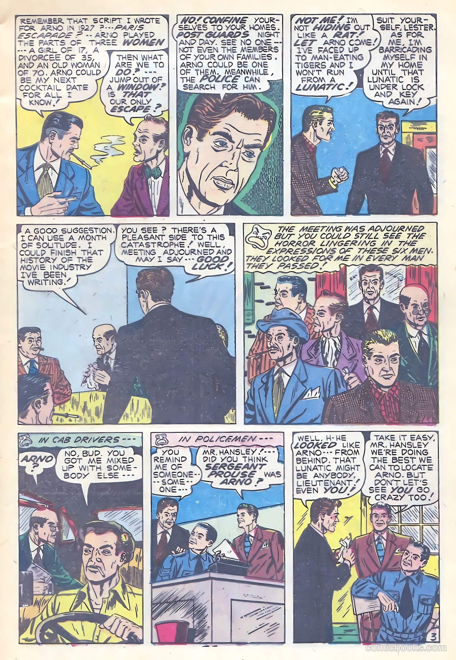 All-Famous Police Cases #12 (1953) — page 6 of 38