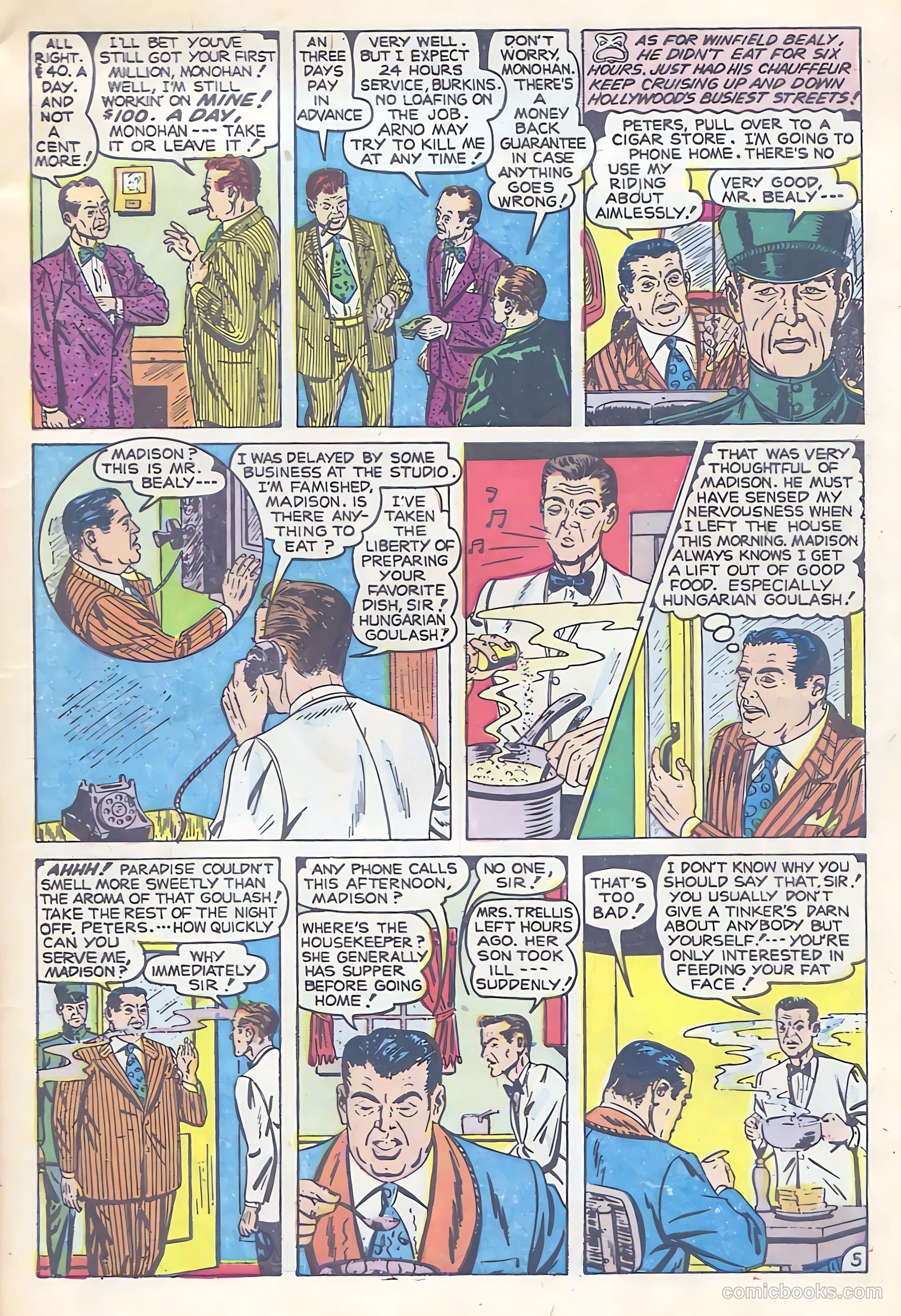 All-Famous Police Cases #12 (1953) — page 8 of 38