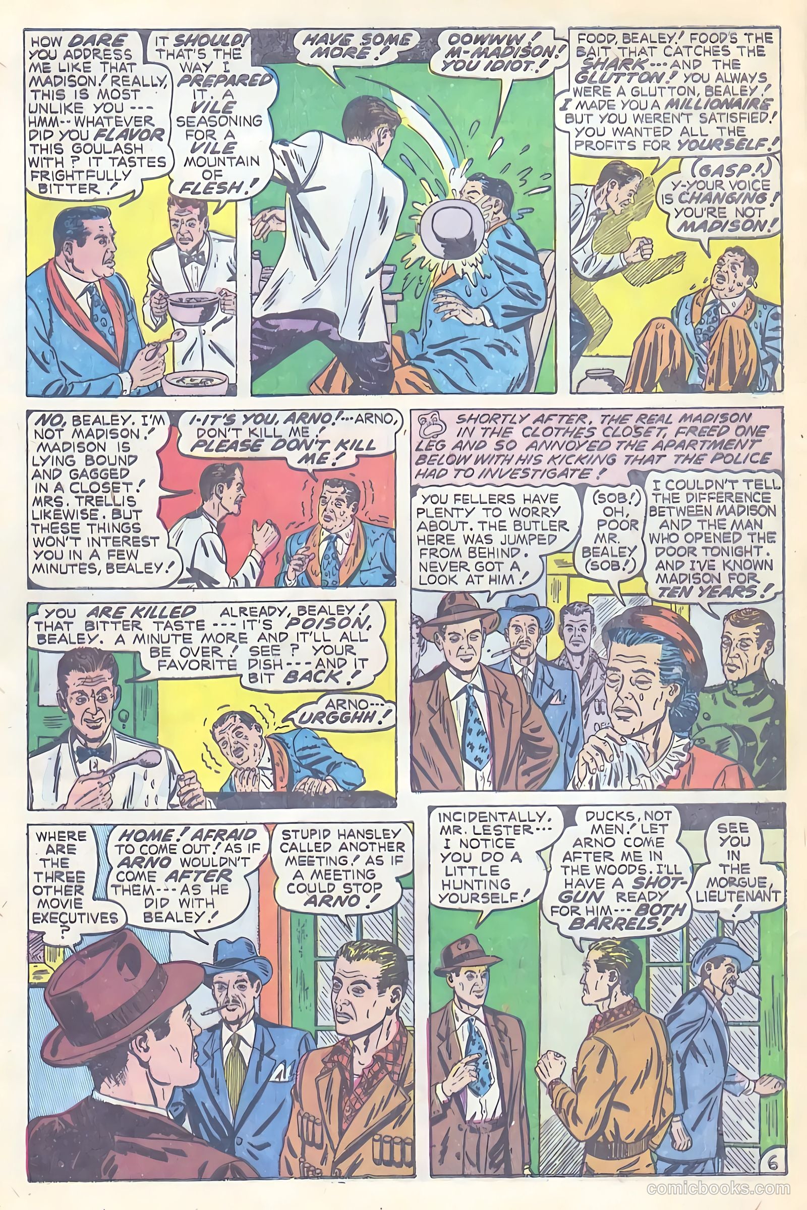 All-Famous Police Cases #12 (1953) — page 9 of 38