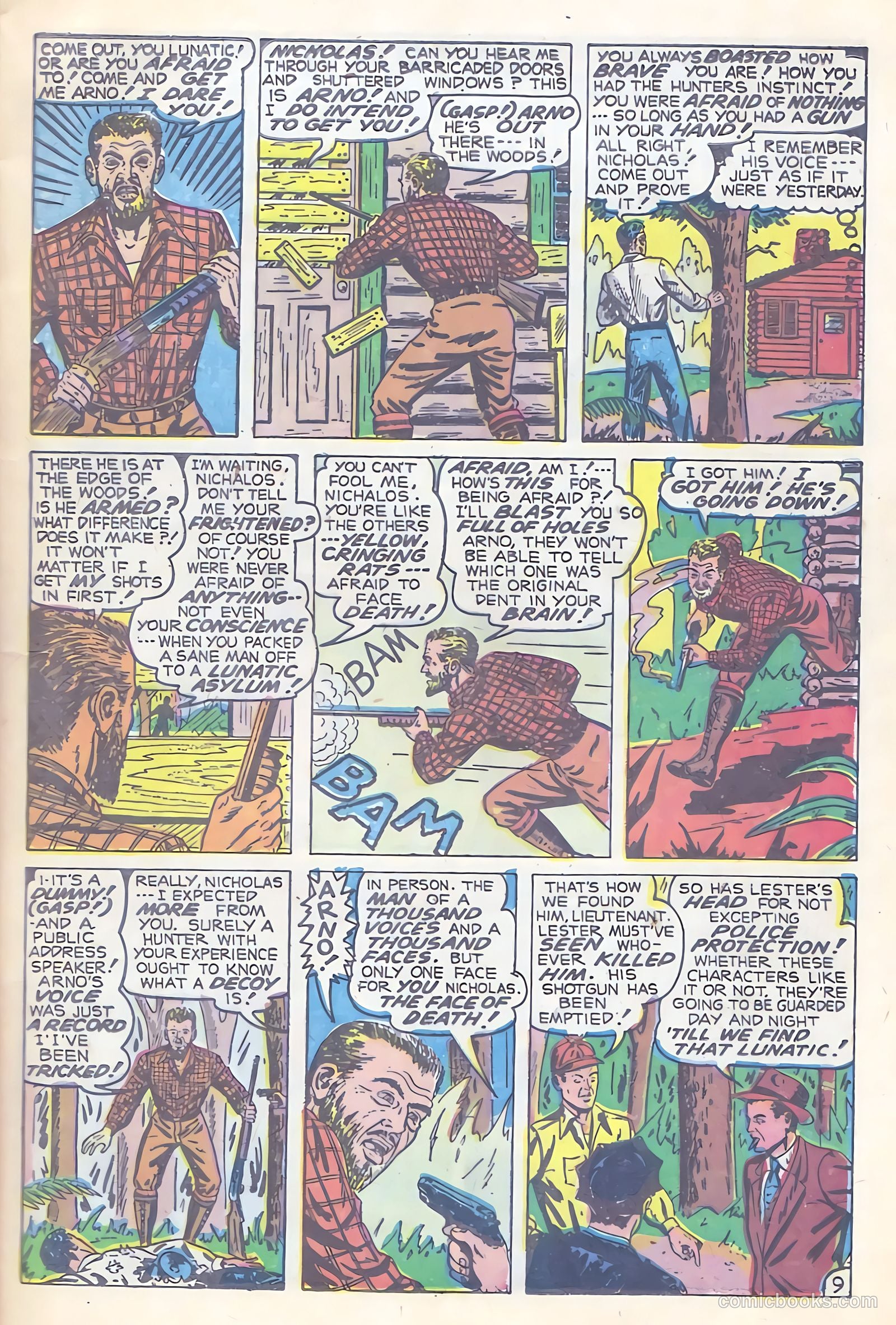 All-Famous Police Cases #12 (1953) — page 14 of 38