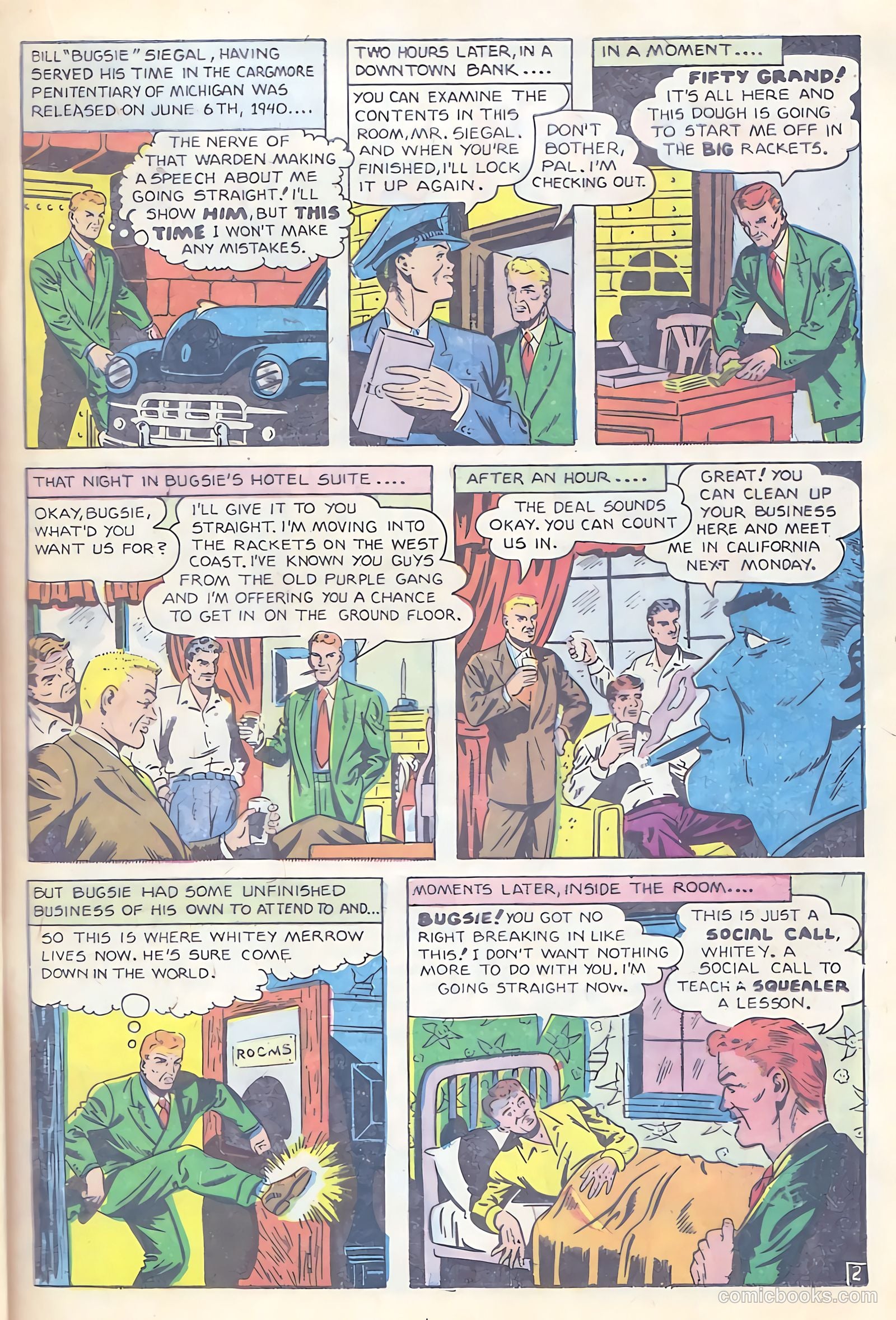 All-Famous Police Cases #12 (1953) — page 18 of 38