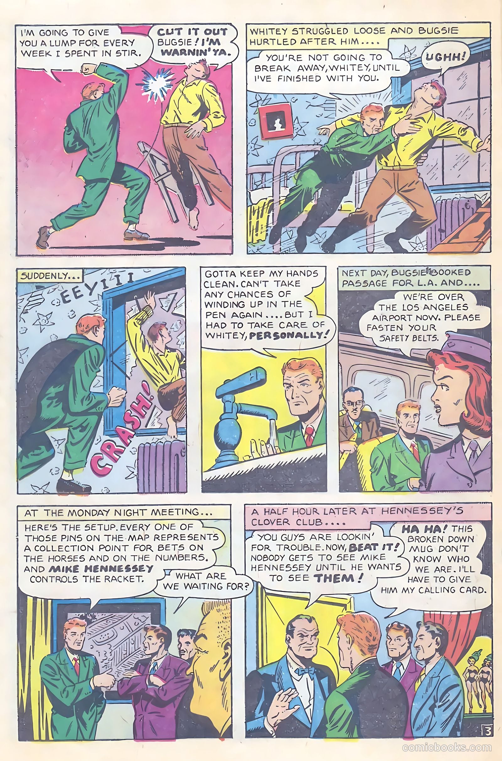 All-Famous Police Cases #12 (1953) — page 19 of 38