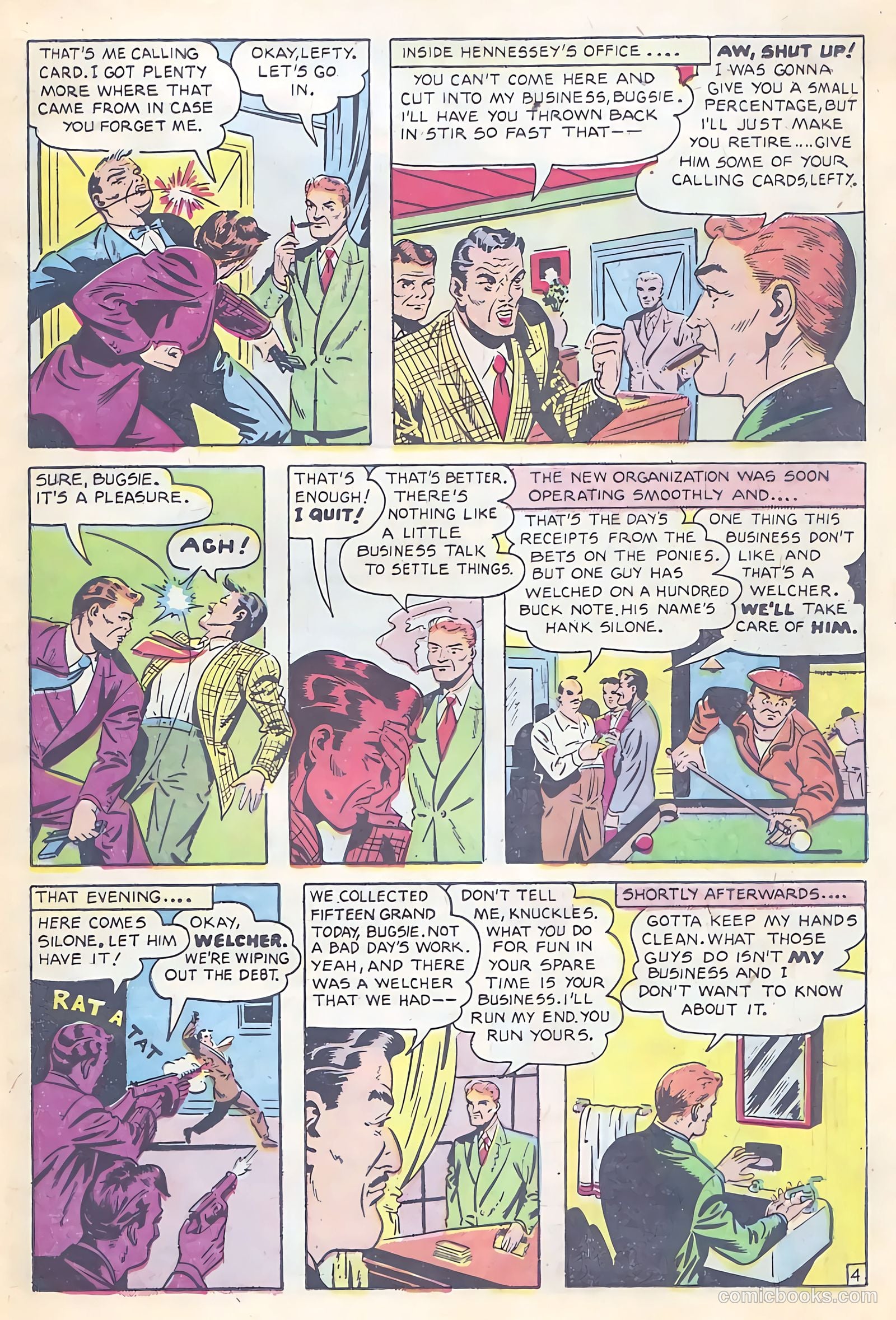 All-Famous Police Cases #12 (1953) — page 20 of 38