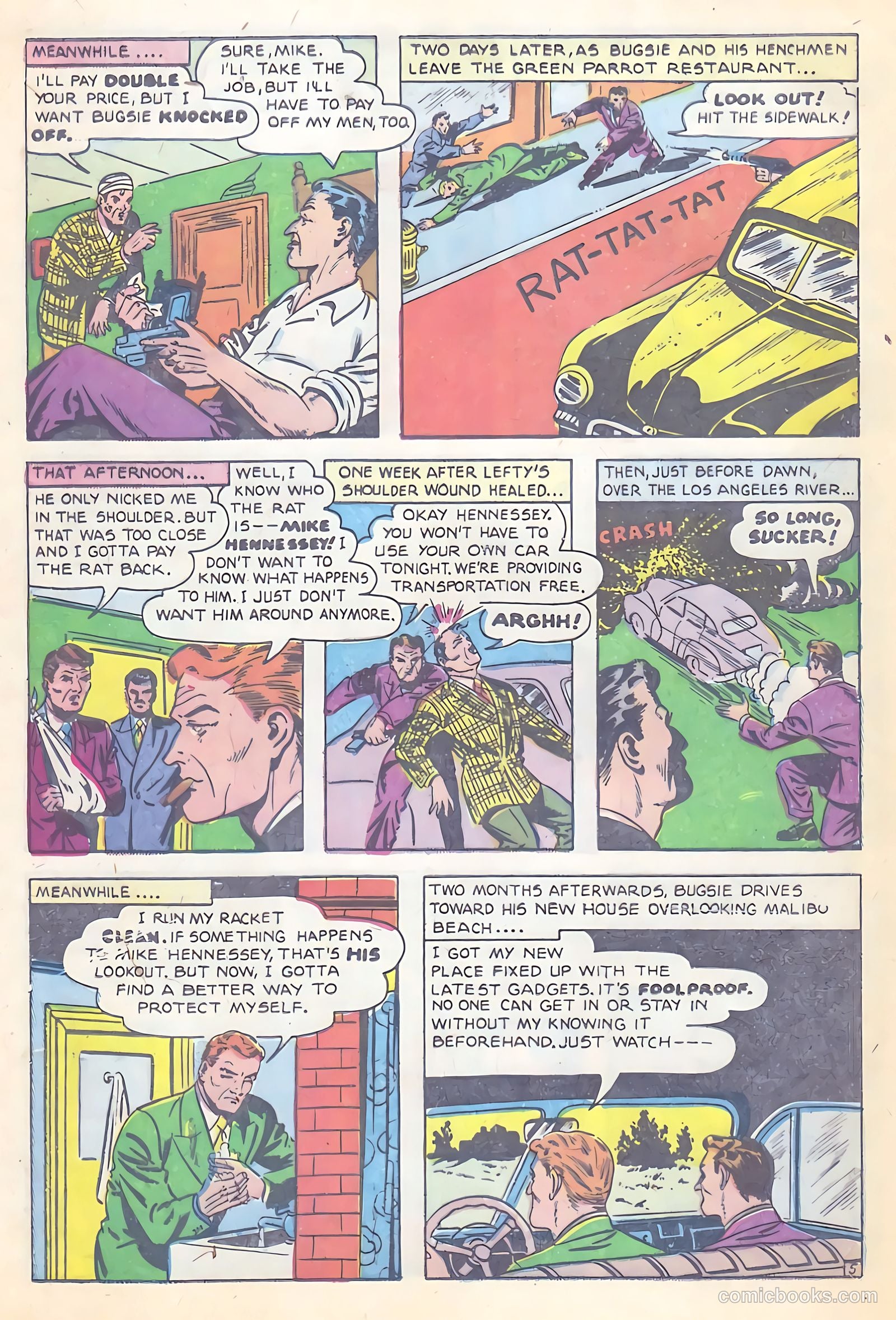 All-Famous Police Cases #12 (1953) — page 21 of 38
