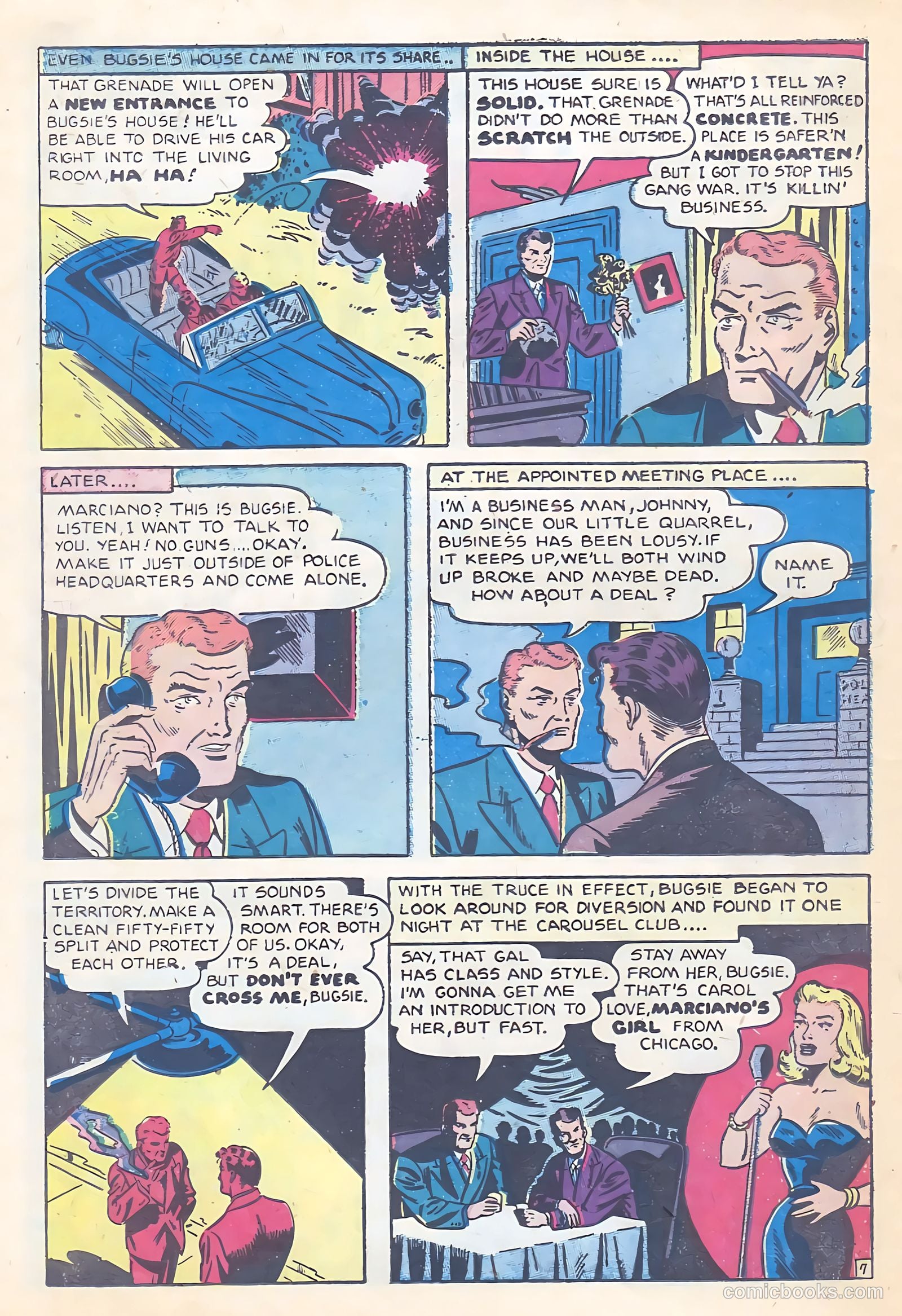 All-Famous Police Cases #12 (1953) — page 23 of 38