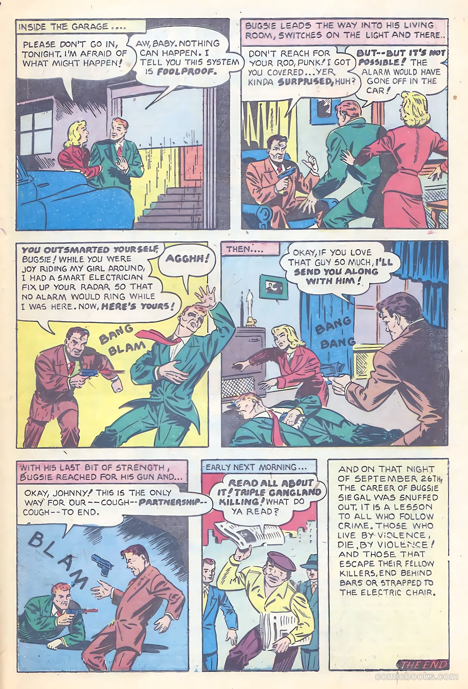 All-Famous Police Cases #12 (1953) — page 26 of 38