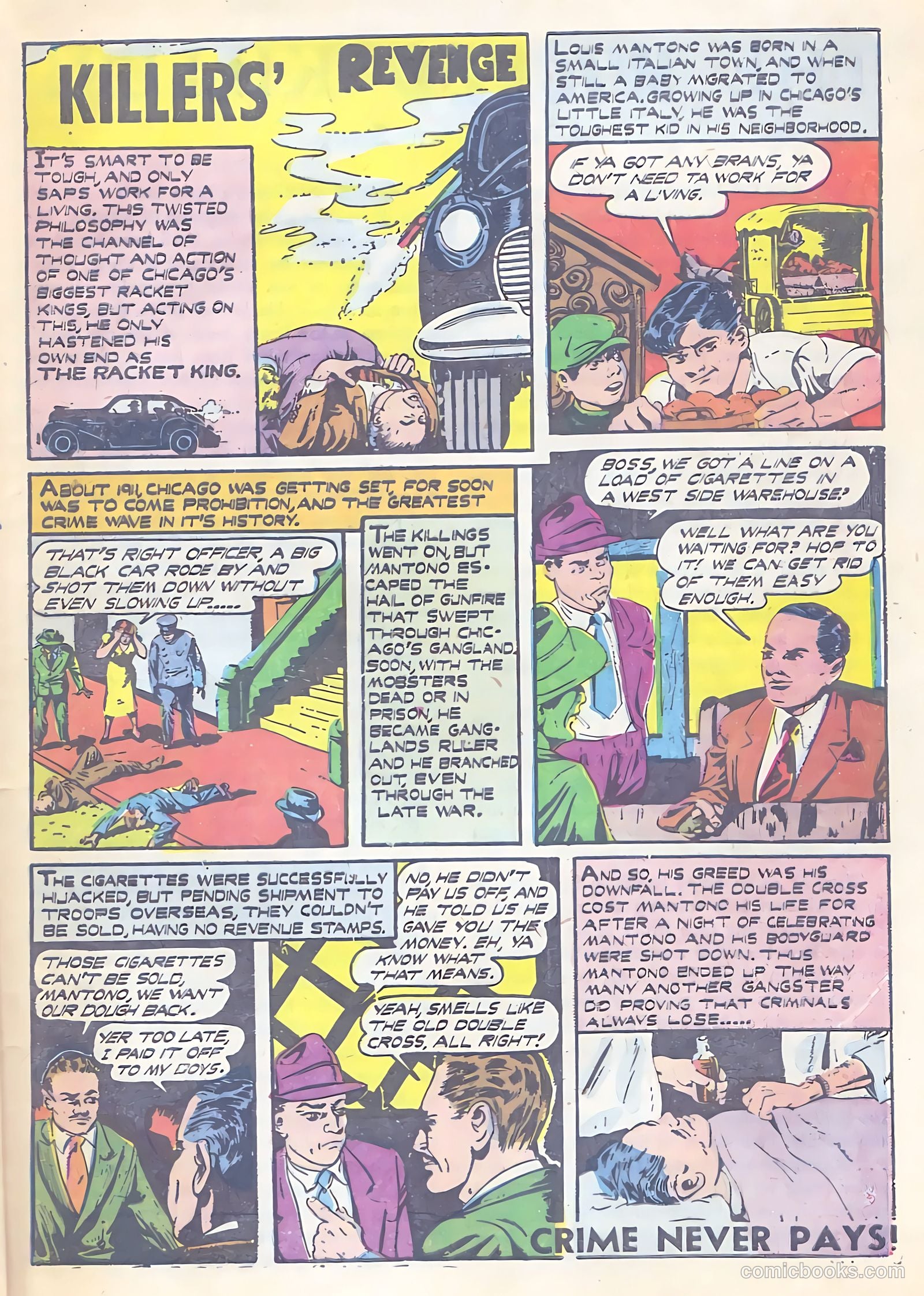All-Famous Police Cases #12 (1953) — page 30 of 38
