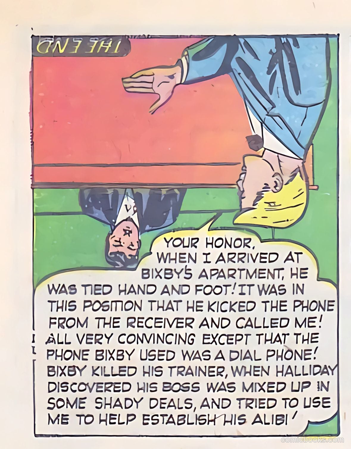 All-Famous Police Cases #12 (1953) — page 35 of 38