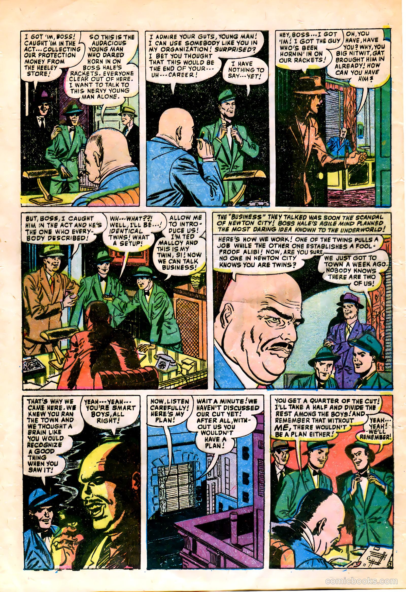 All-Famous Police Cases #13 (1953) — page 4 of 36