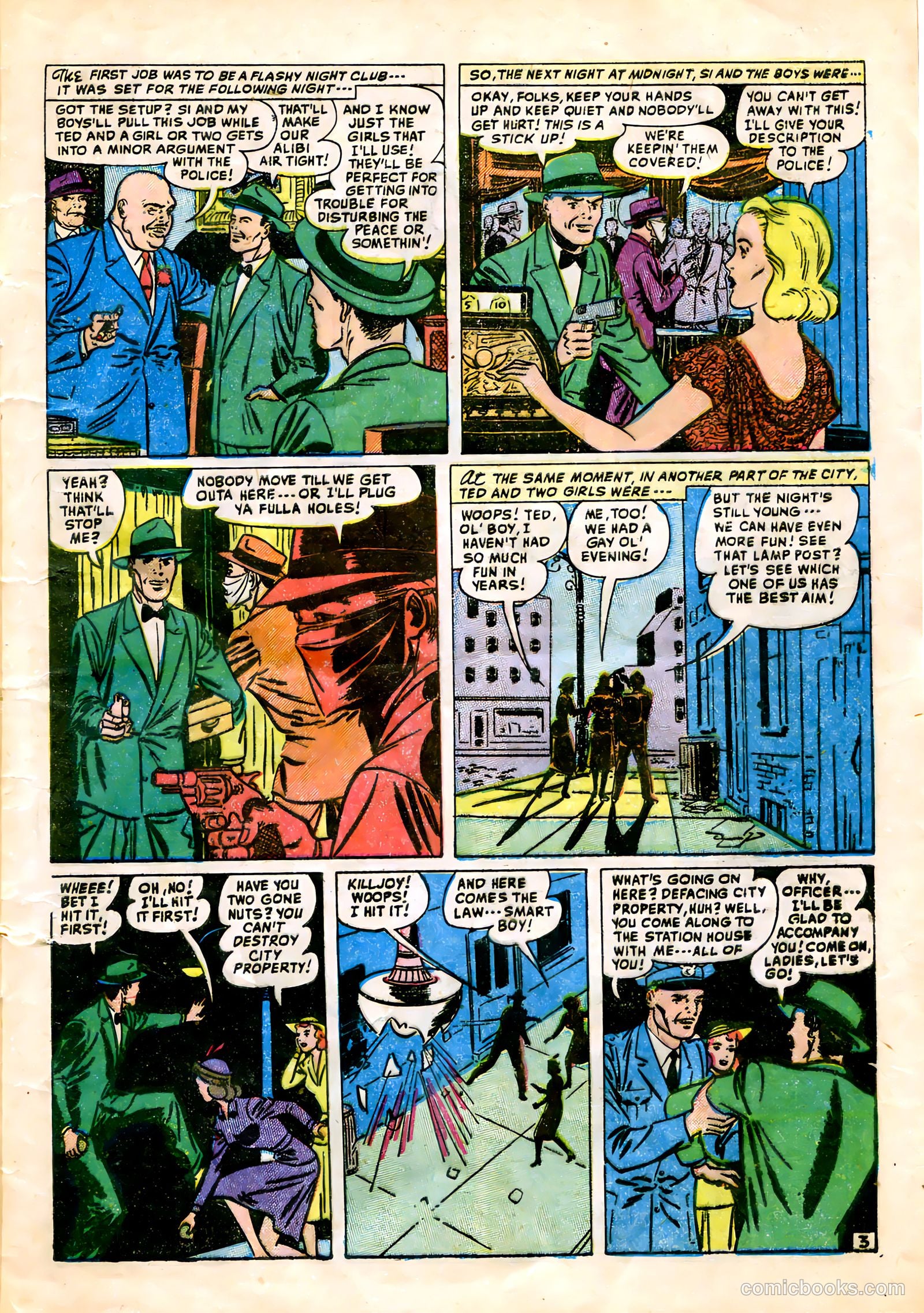 All-Famous Police Cases #13 (1953) — page 5 of 36