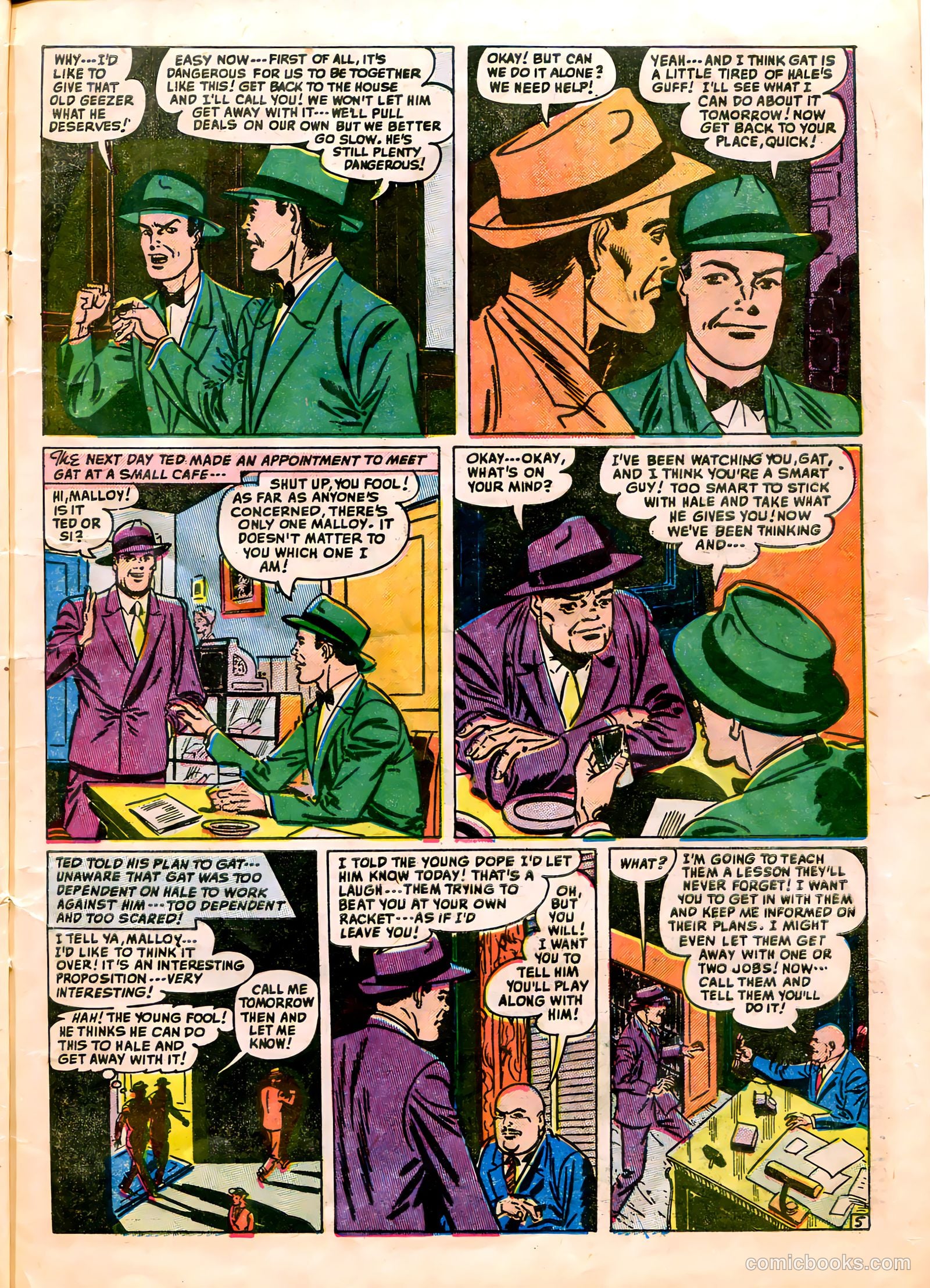 All-Famous Police Cases #13 (1953) — page 7 of 36