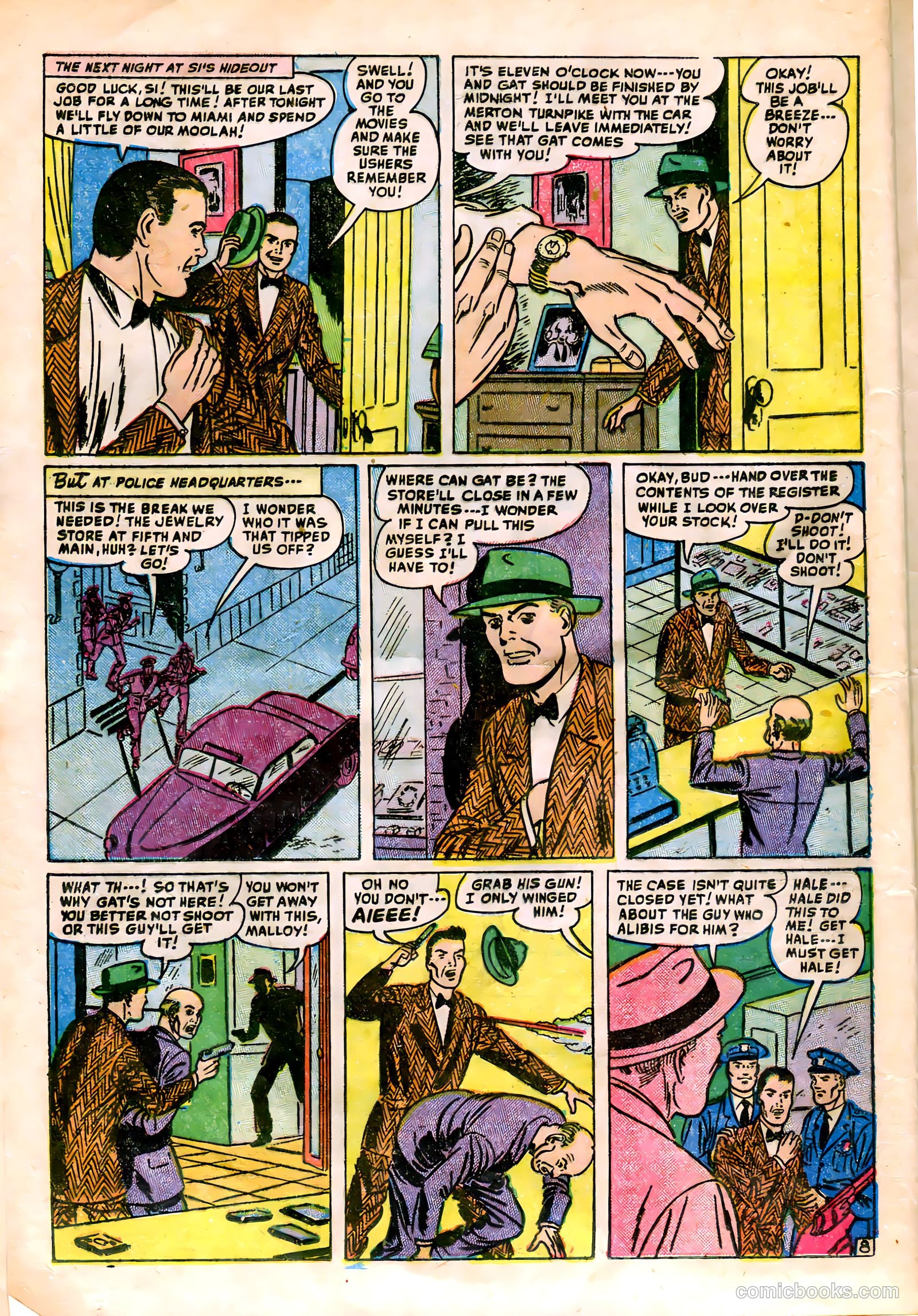 All-Famous Police Cases #13 (1953) — page 10 of 36