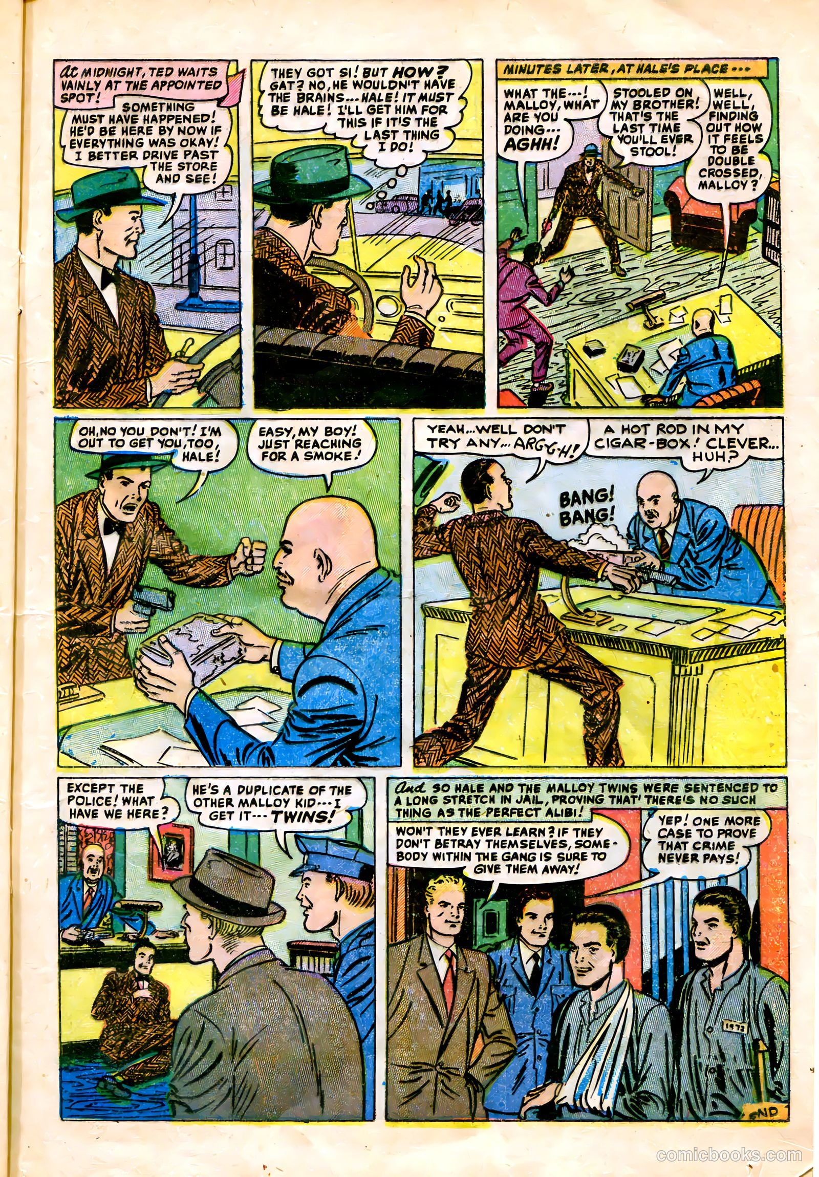 All-Famous Police Cases #13 (1953) — page 11 of 36