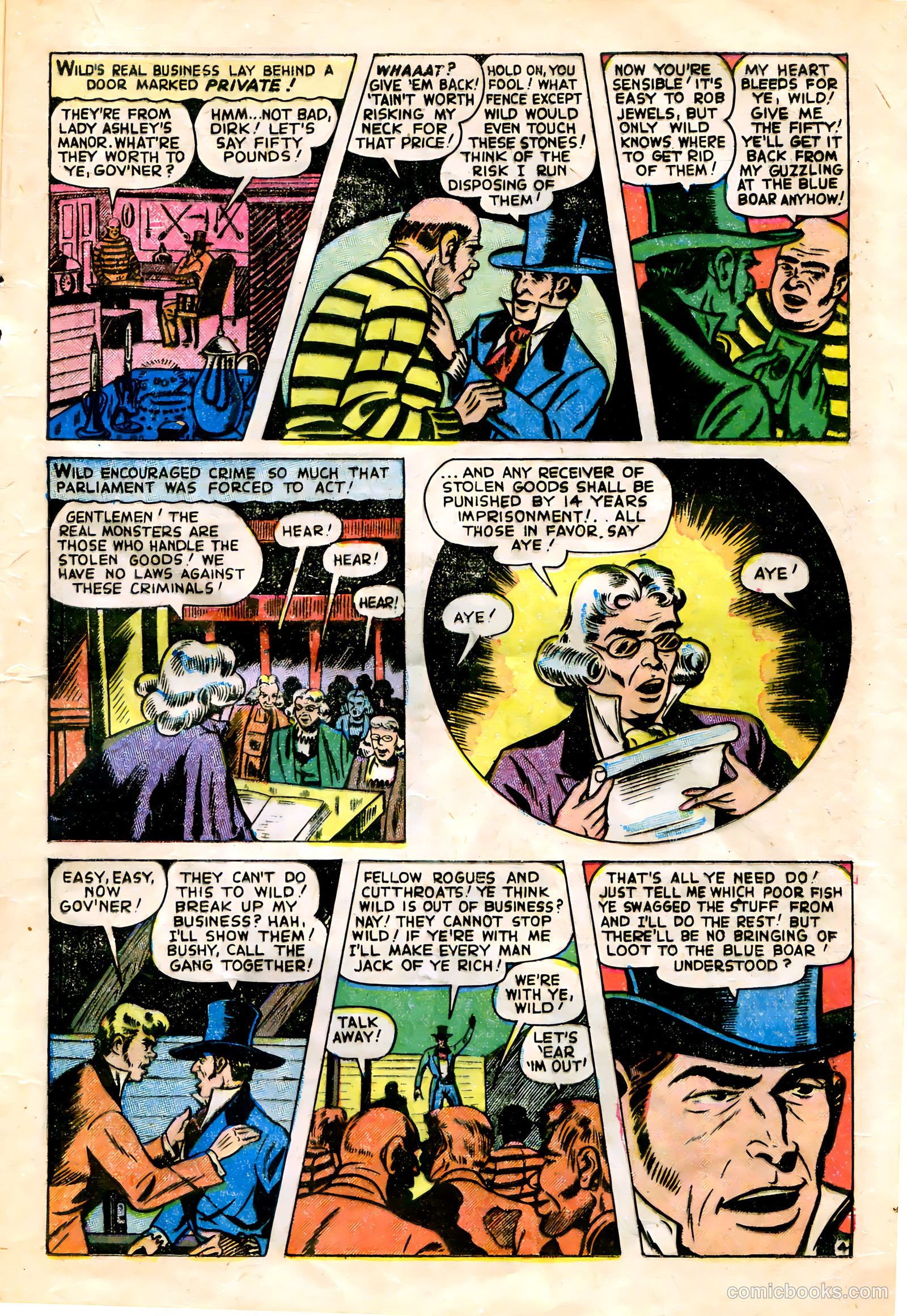 All-Famous Police Cases #13 (1953) — page 17 of 36