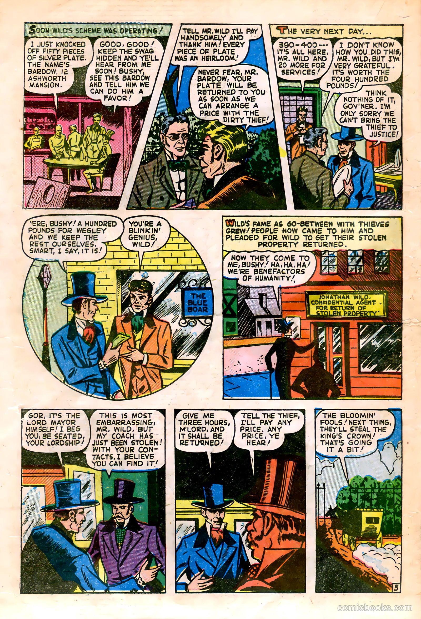 All-Famous Police Cases #13 (1953) — page 18 of 36