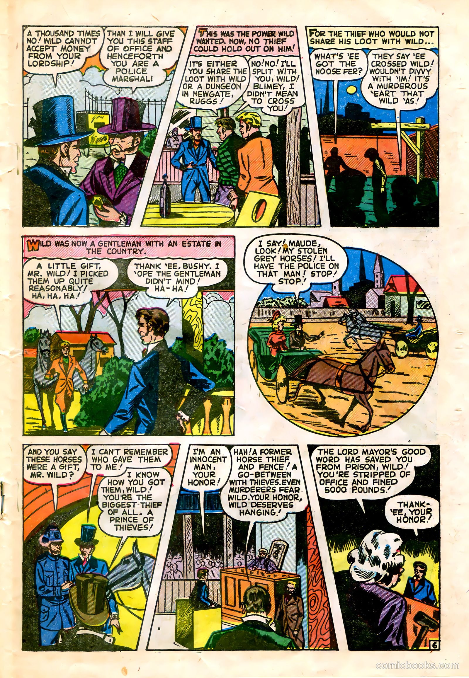 All-Famous Police Cases #13 (1953) — page 19 of 36