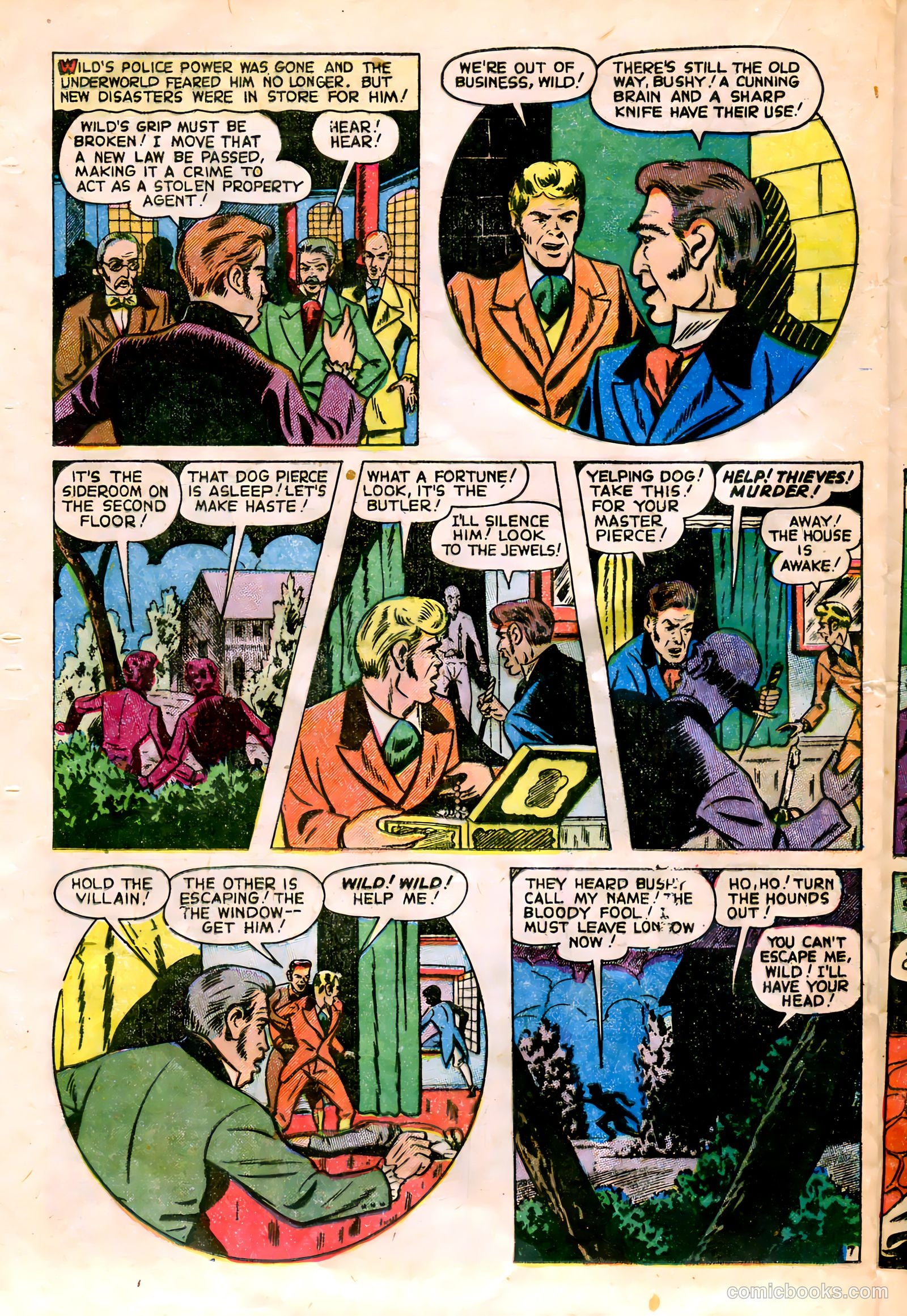 All-Famous Police Cases #13 (1953) — page 20 of 36