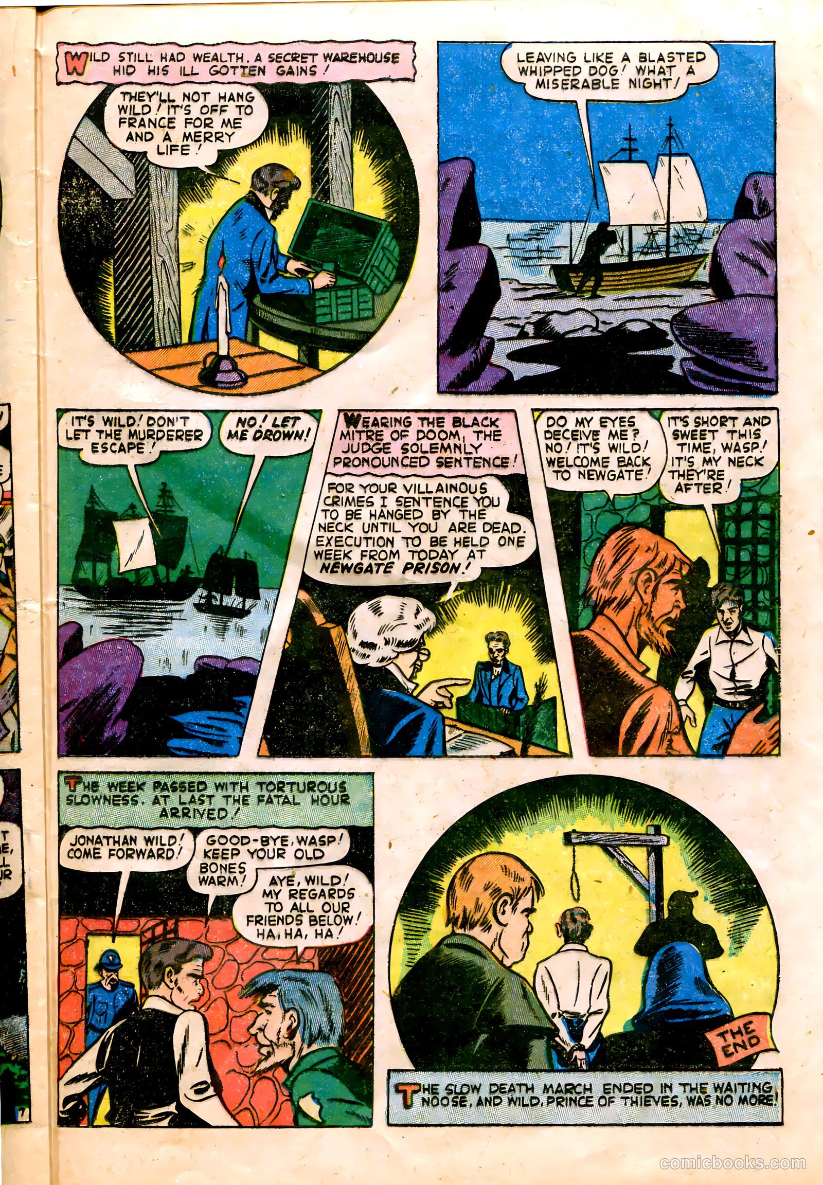 All-Famous Police Cases #13 (1953) — page 21 of 36