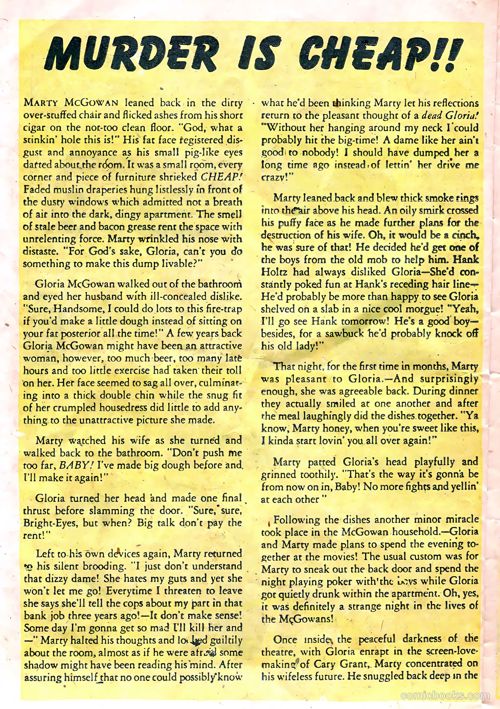 All-Famous Police Cases #13 (1953) — page 22 of 36