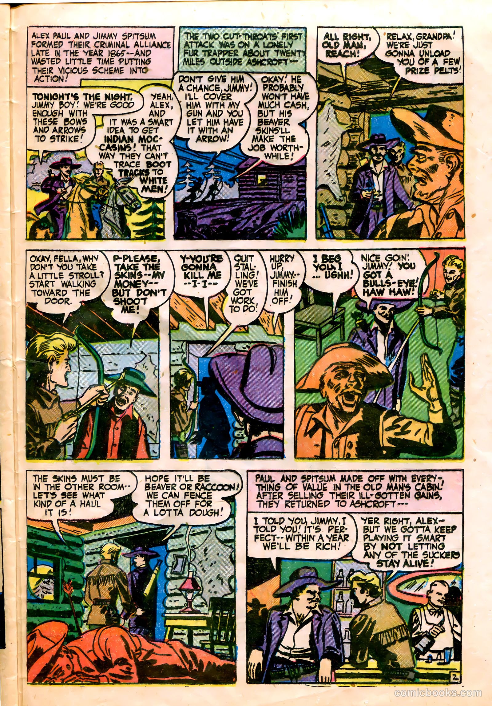All-Famous Police Cases #13 (1953) — page 27 of 36