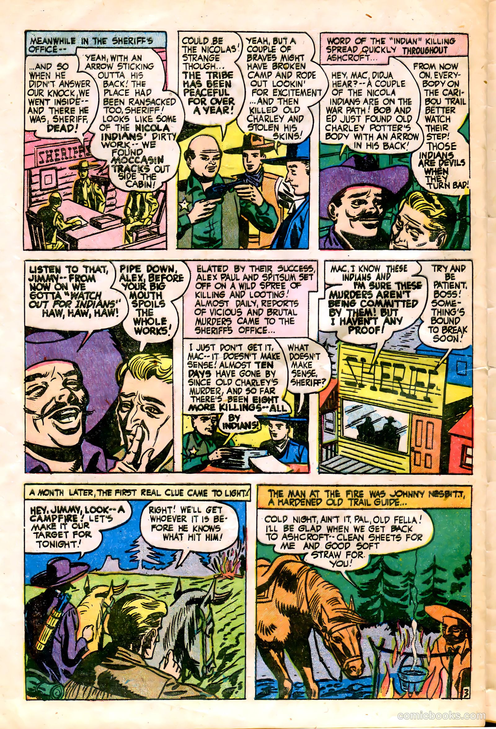 All-Famous Police Cases #13 (1953) — page 28 of 36