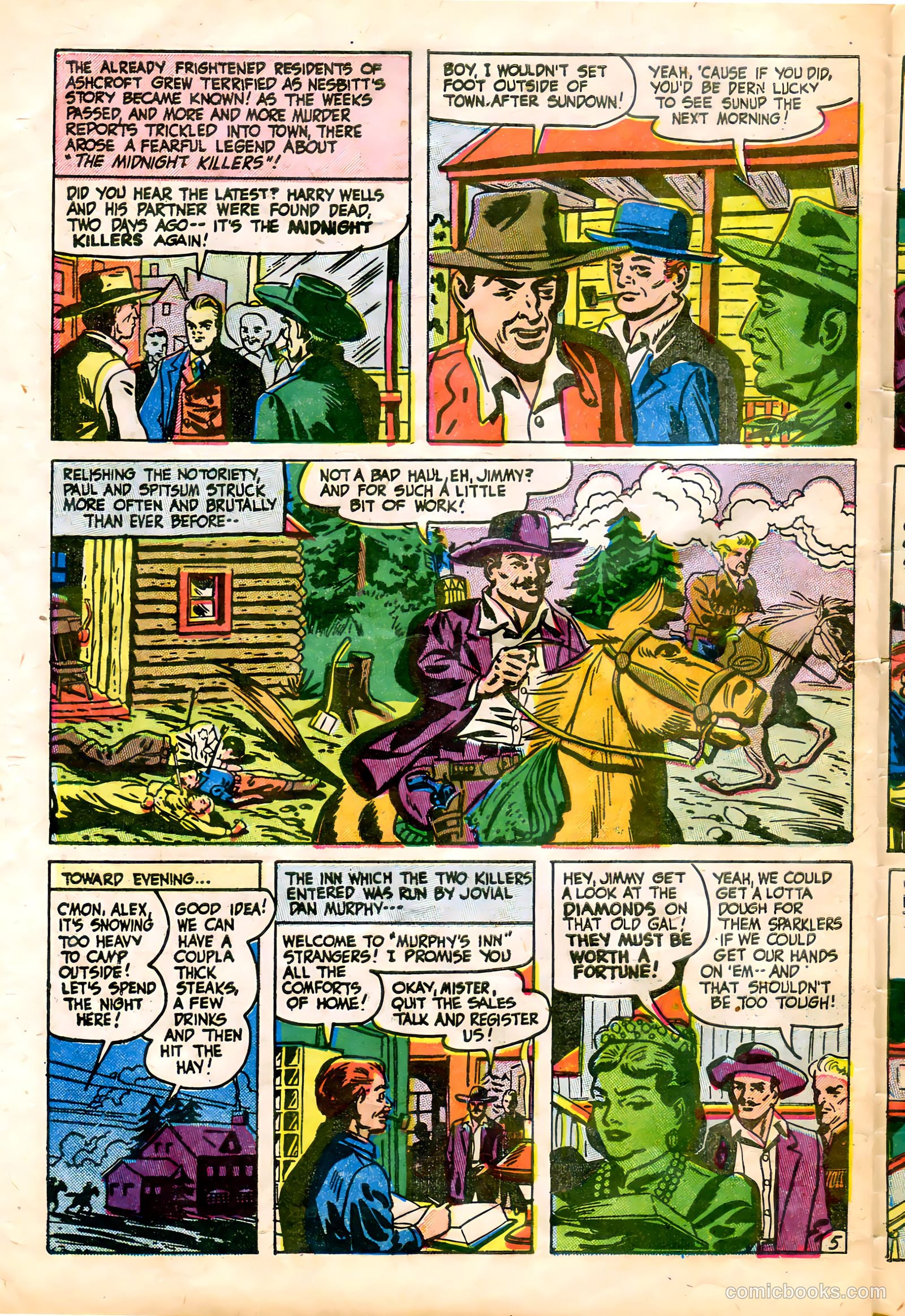 All-Famous Police Cases #13 (1953) — page 30 of 36