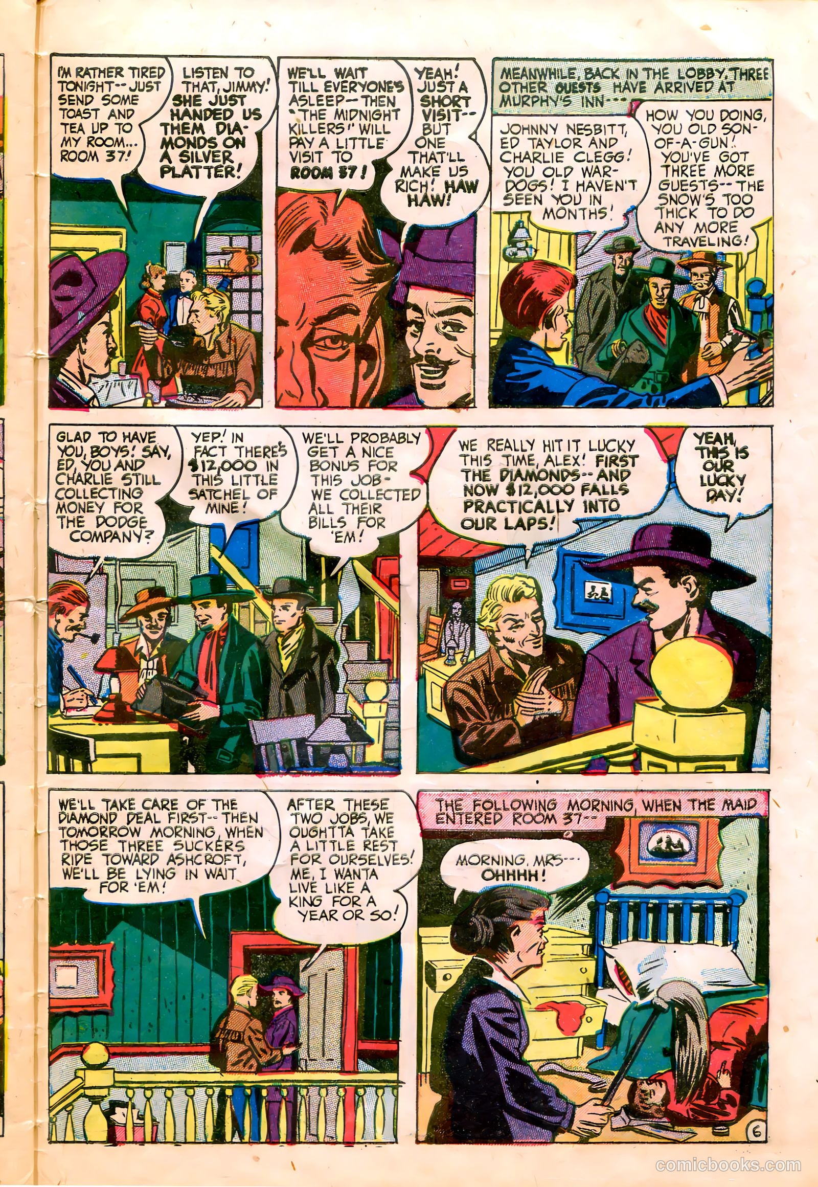All-Famous Police Cases #13 (1953) — page 31 of 36
