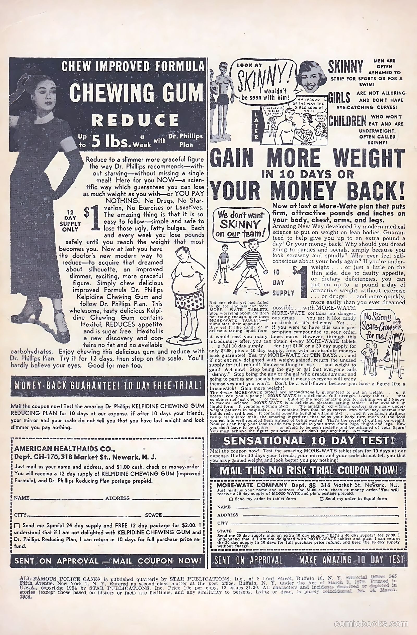 All-Famous Police Cases #14 (1954) — page 2 of 37