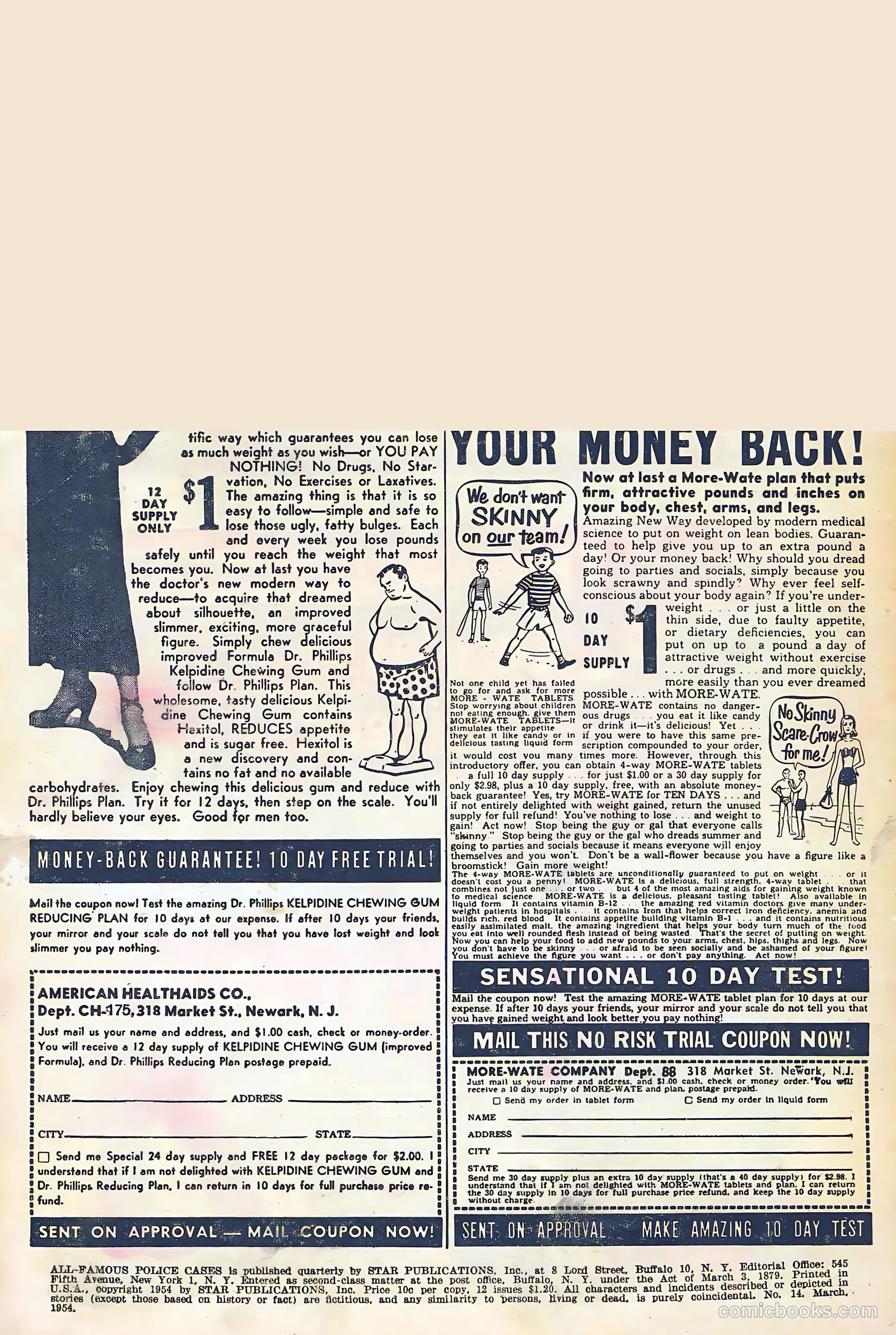All-Famous Police Cases #14 (1954) — page 3 of 37