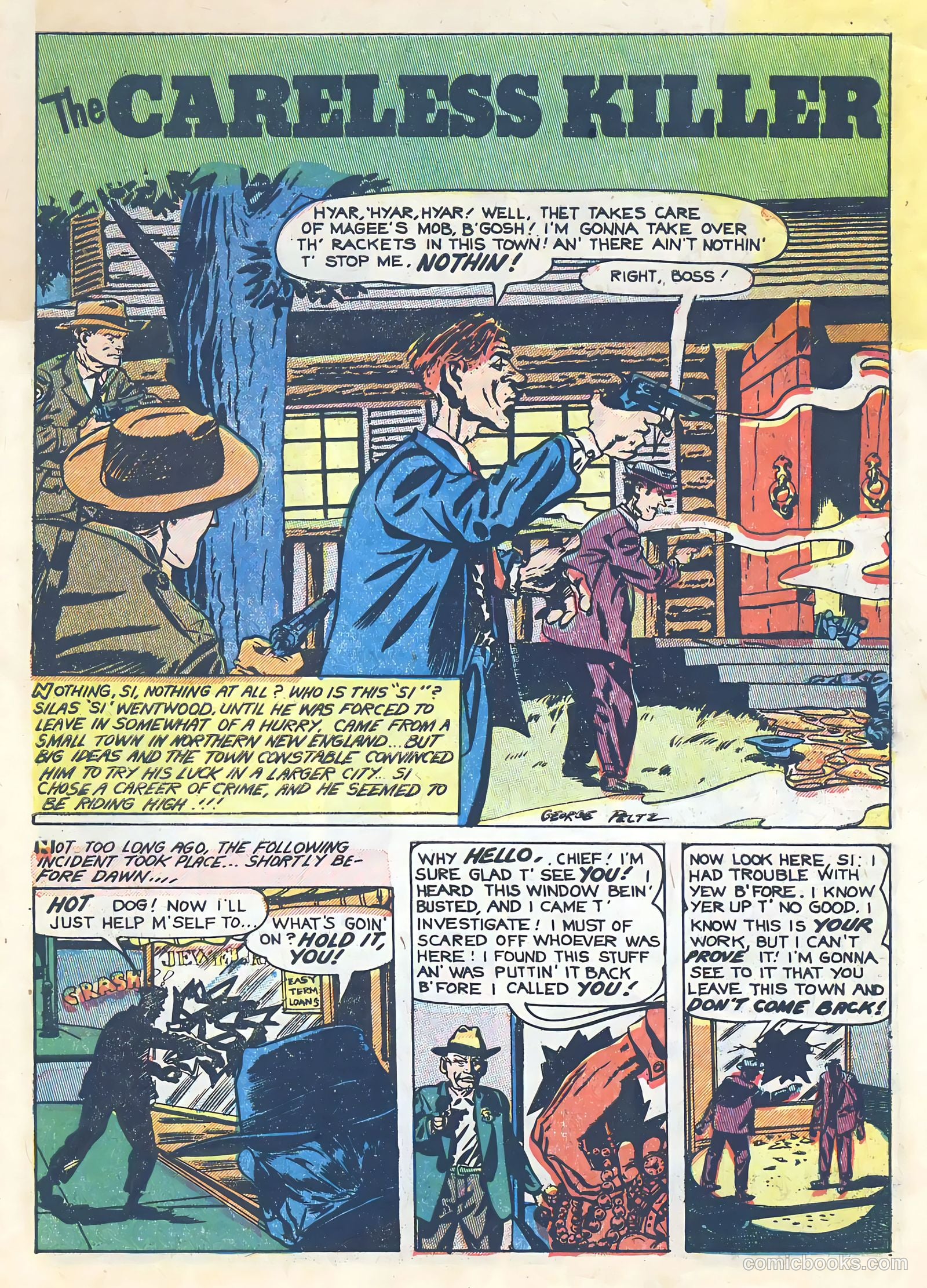 All-Famous Police Cases #14 (1954) — page 4 of 37