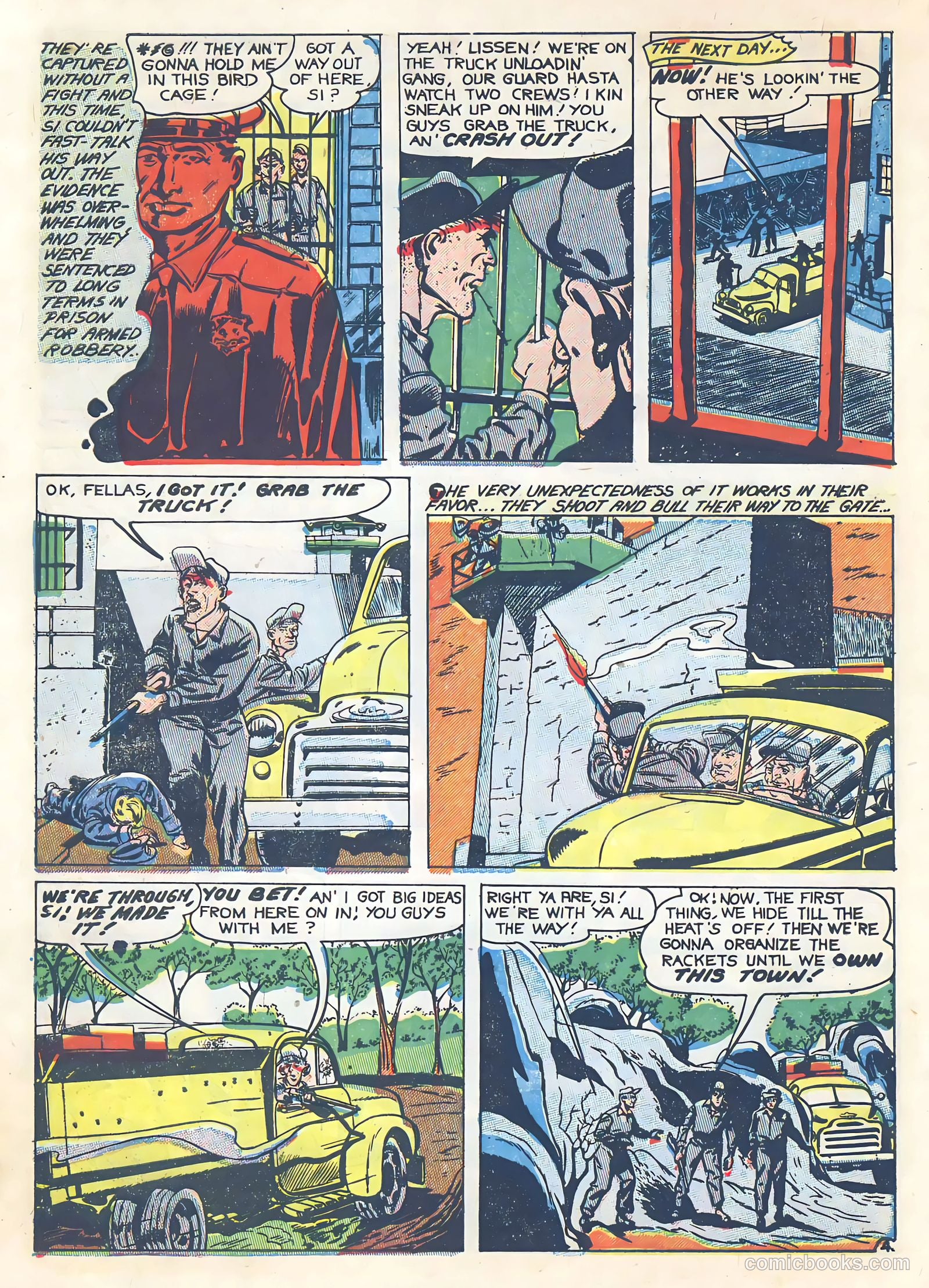 All-Famous Police Cases #14 (1954) — page 7 of 37