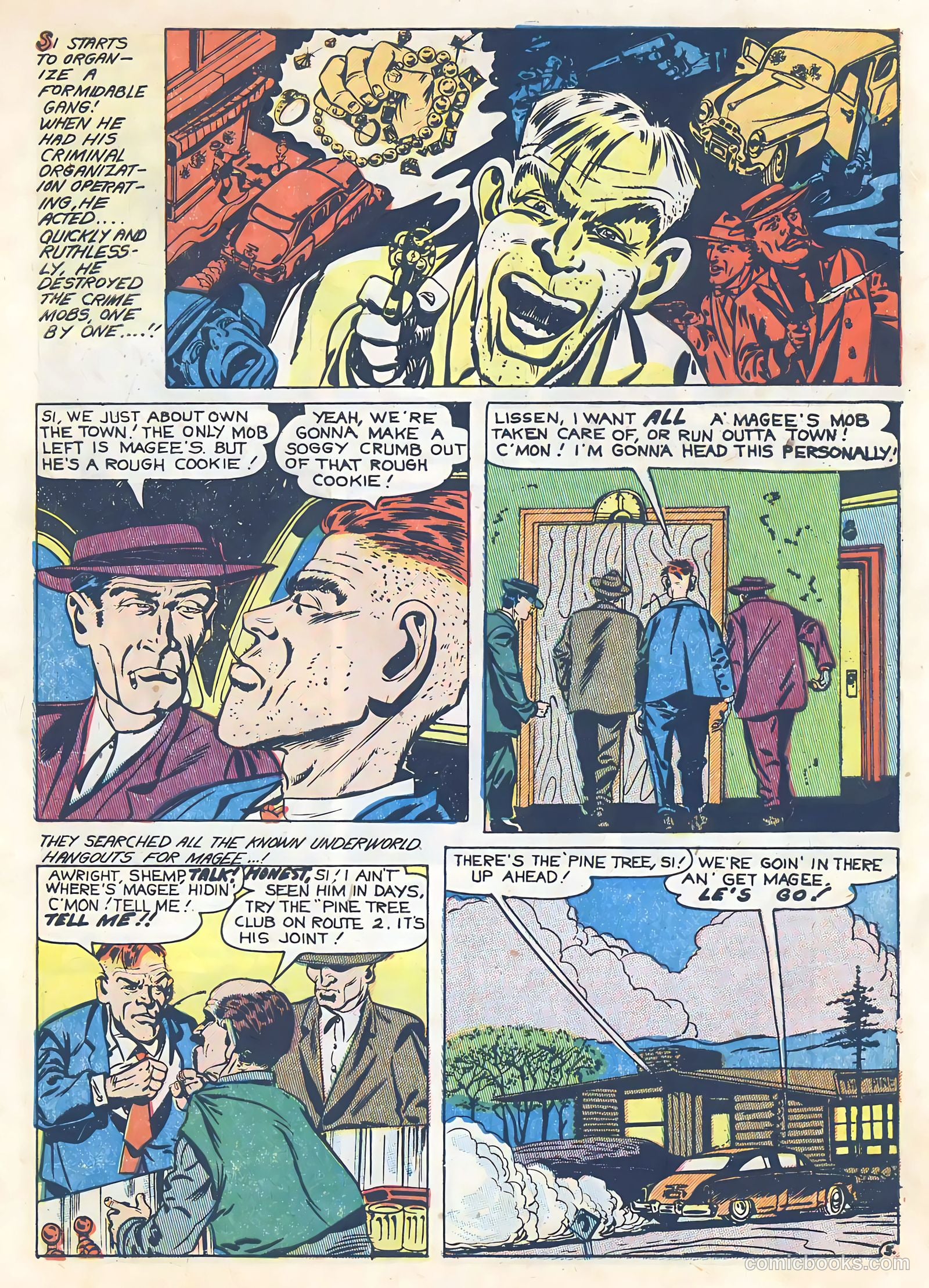 All-Famous Police Cases #14 (1954) — page 8 of 37