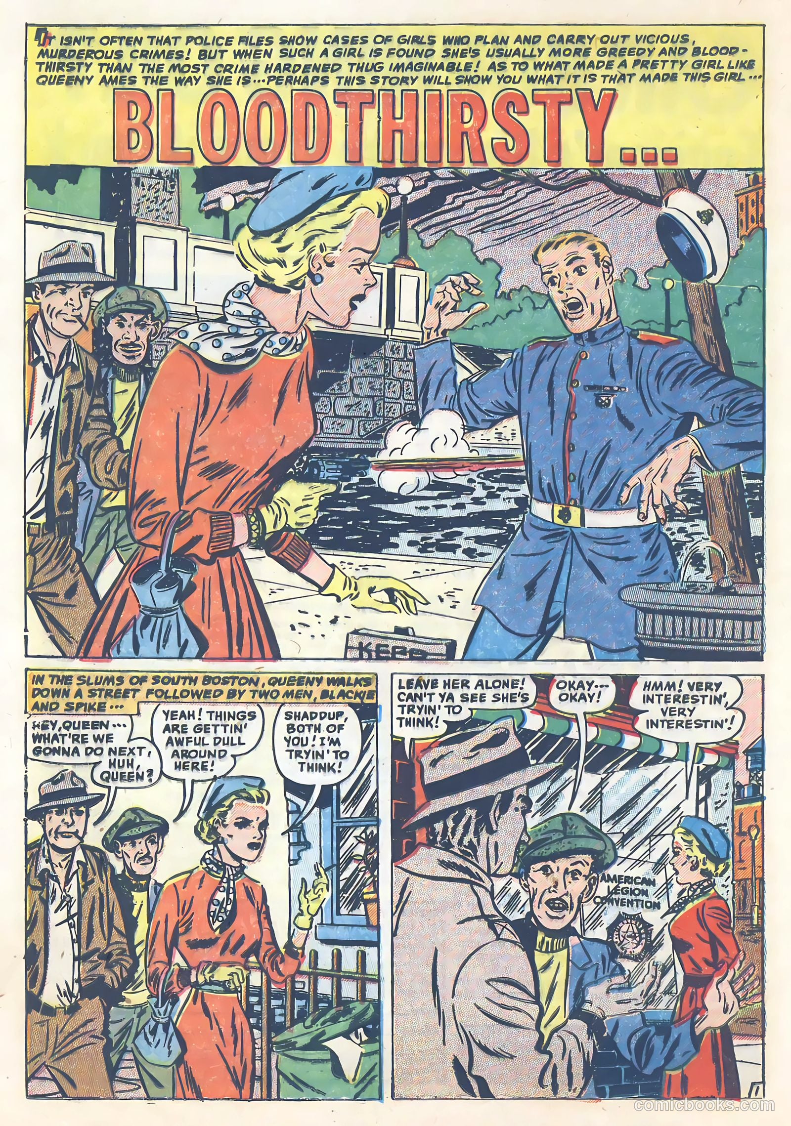 All-Famous Police Cases #14 (1954) — page 13 of 37