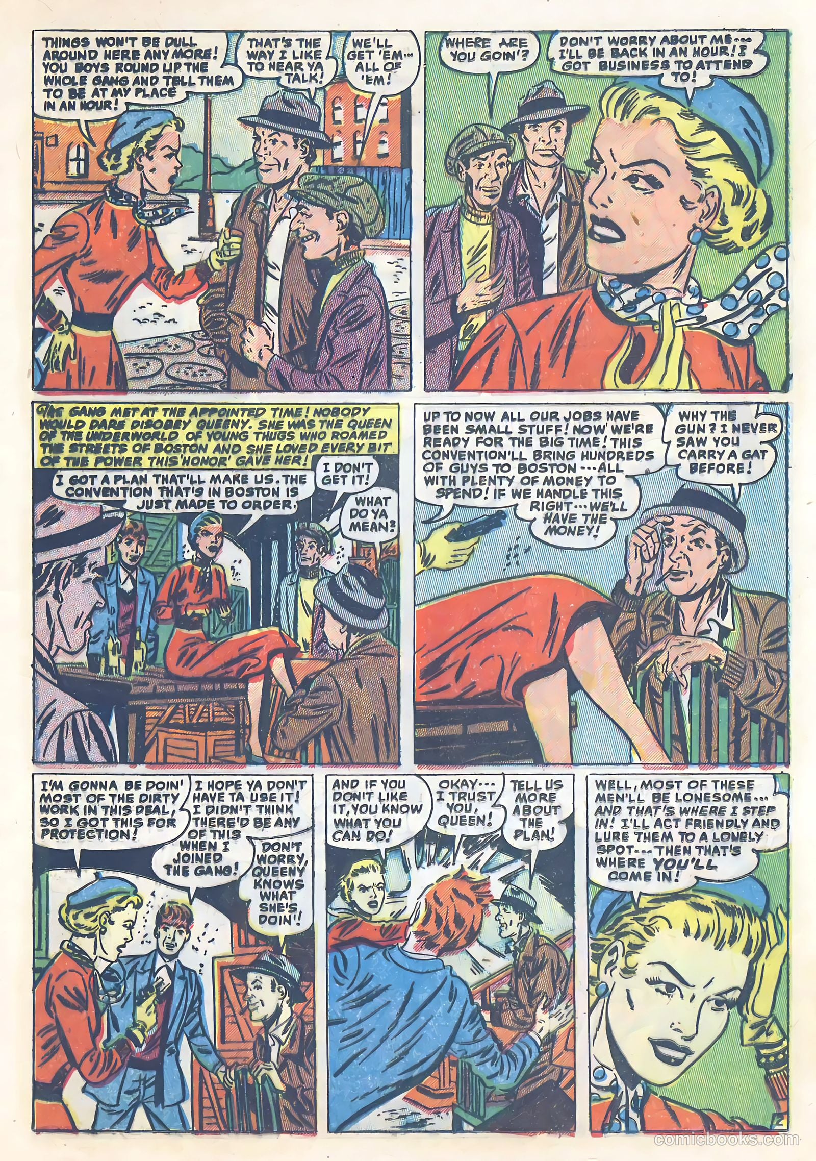 All-Famous Police Cases #14 (1954) — page 14 of 37