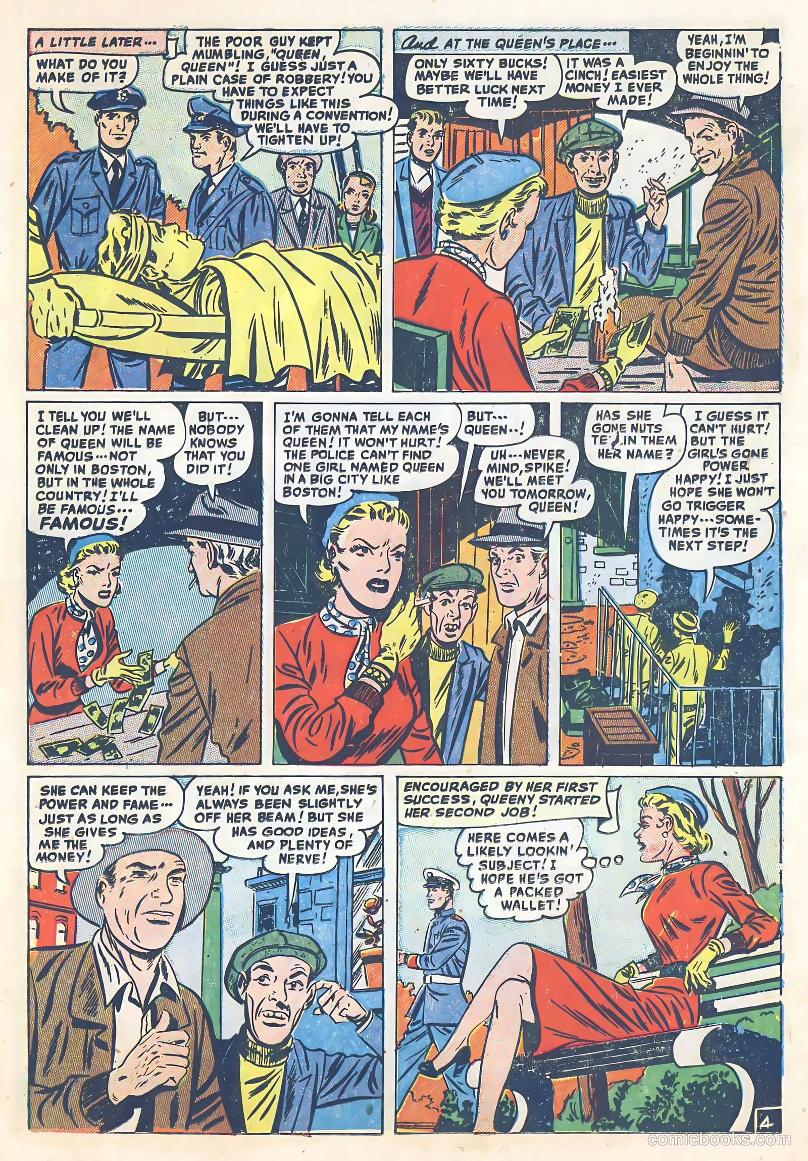 All-Famous Police Cases #14 (1954) — page 16 of 37