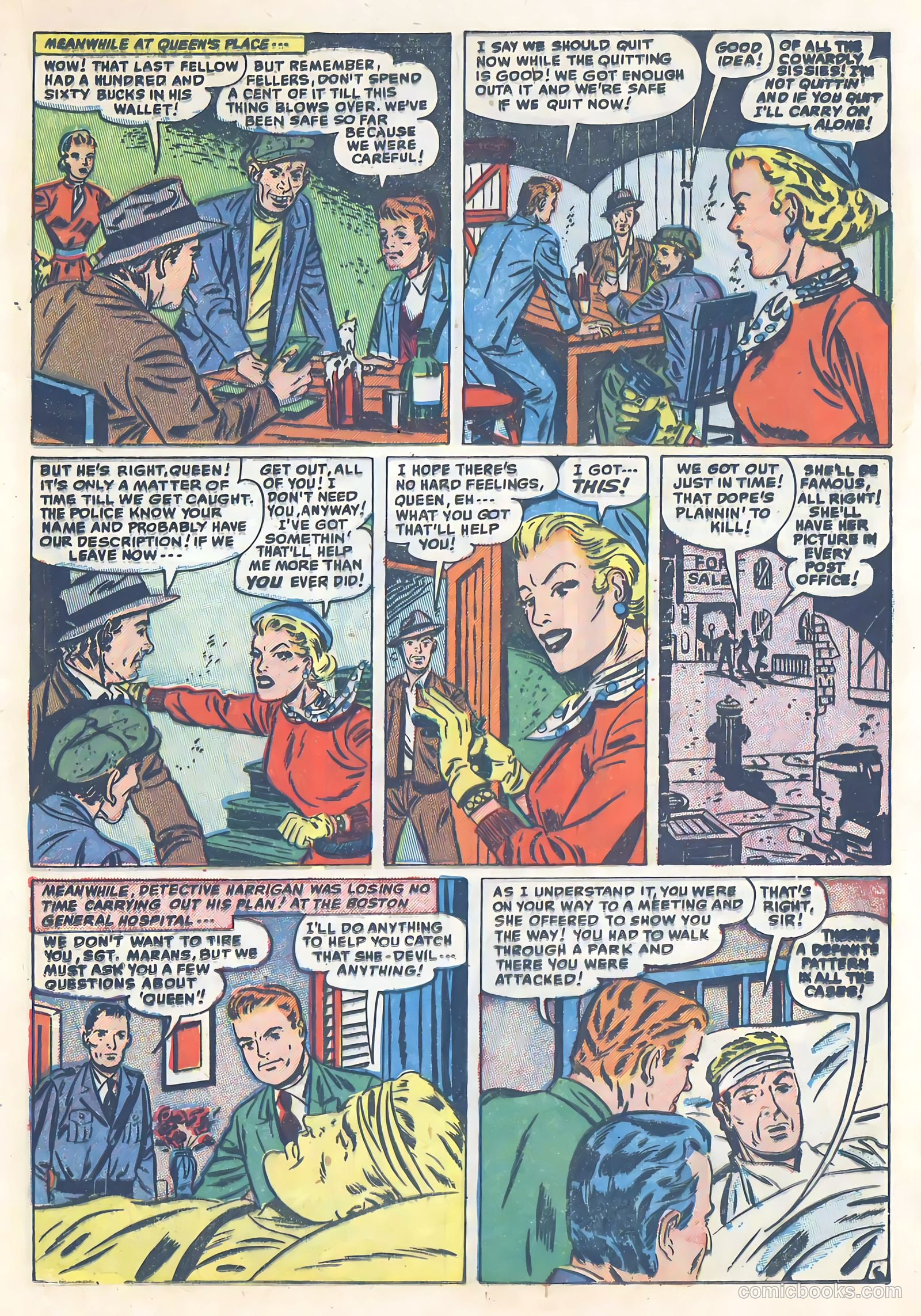 All-Famous Police Cases #14 (1954) — page 18 of 37