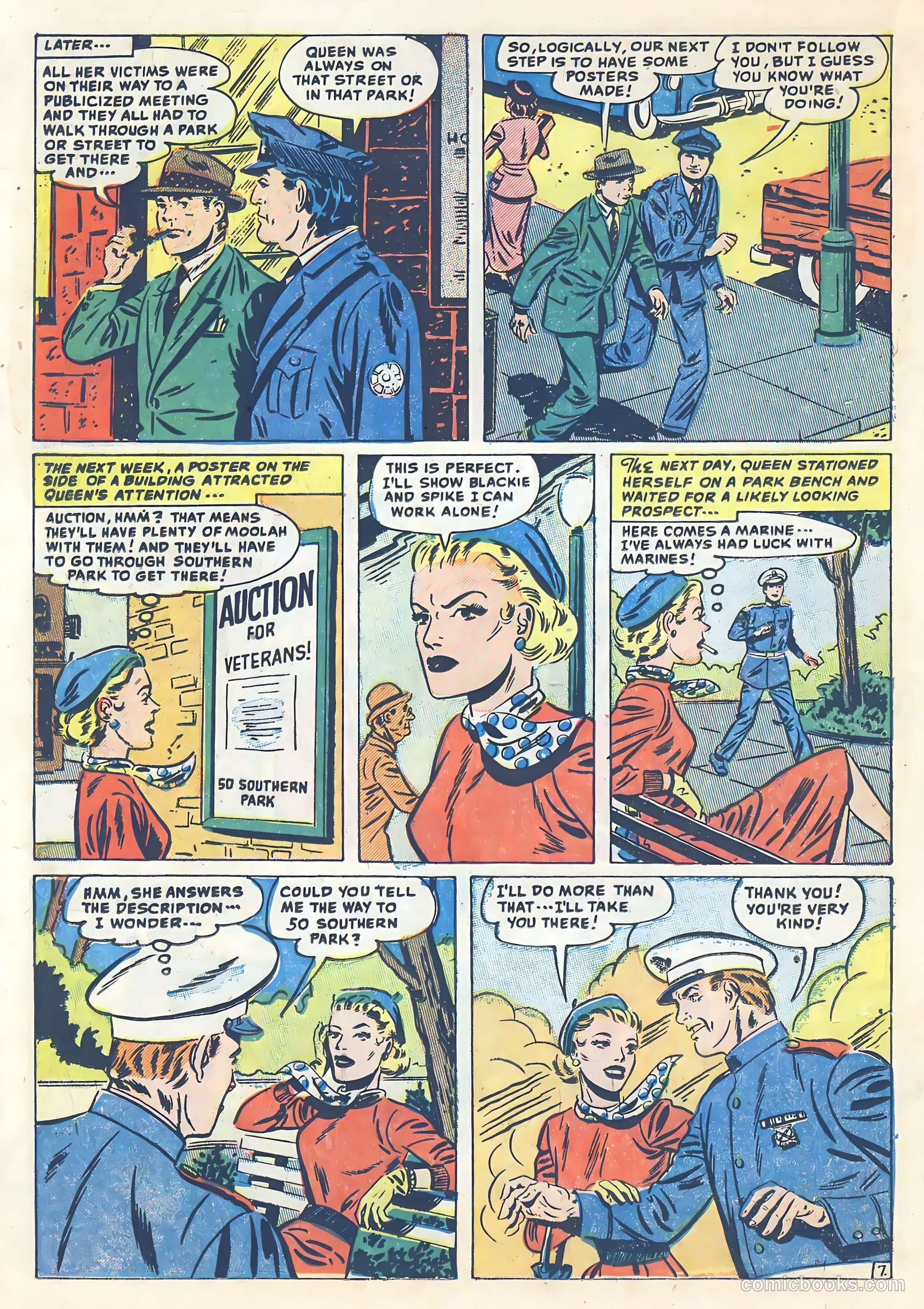 All-Famous Police Cases #14 (1954) — page 19 of 37
