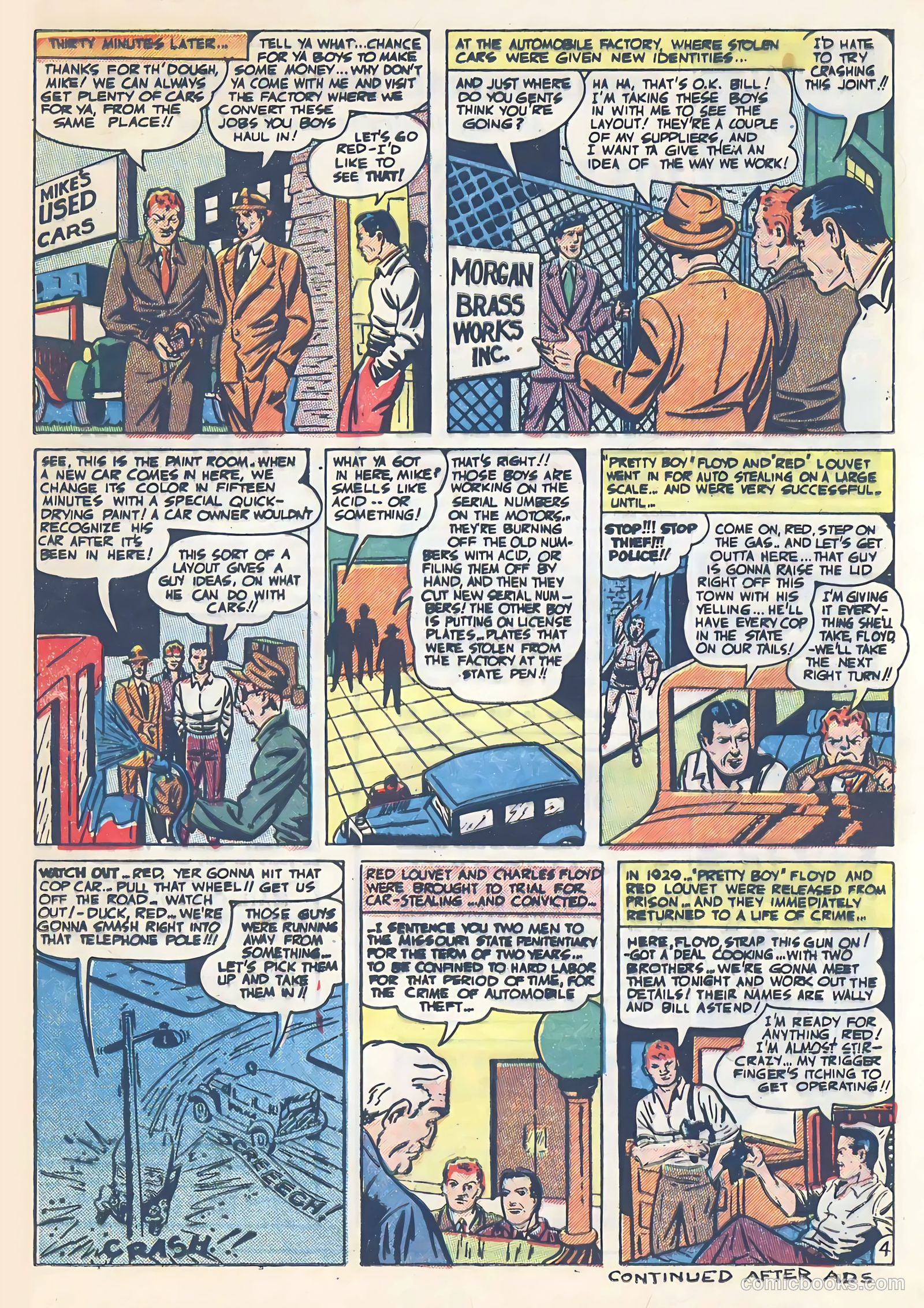 All-Famous Police Cases #14 (1954) — page 26 of 37