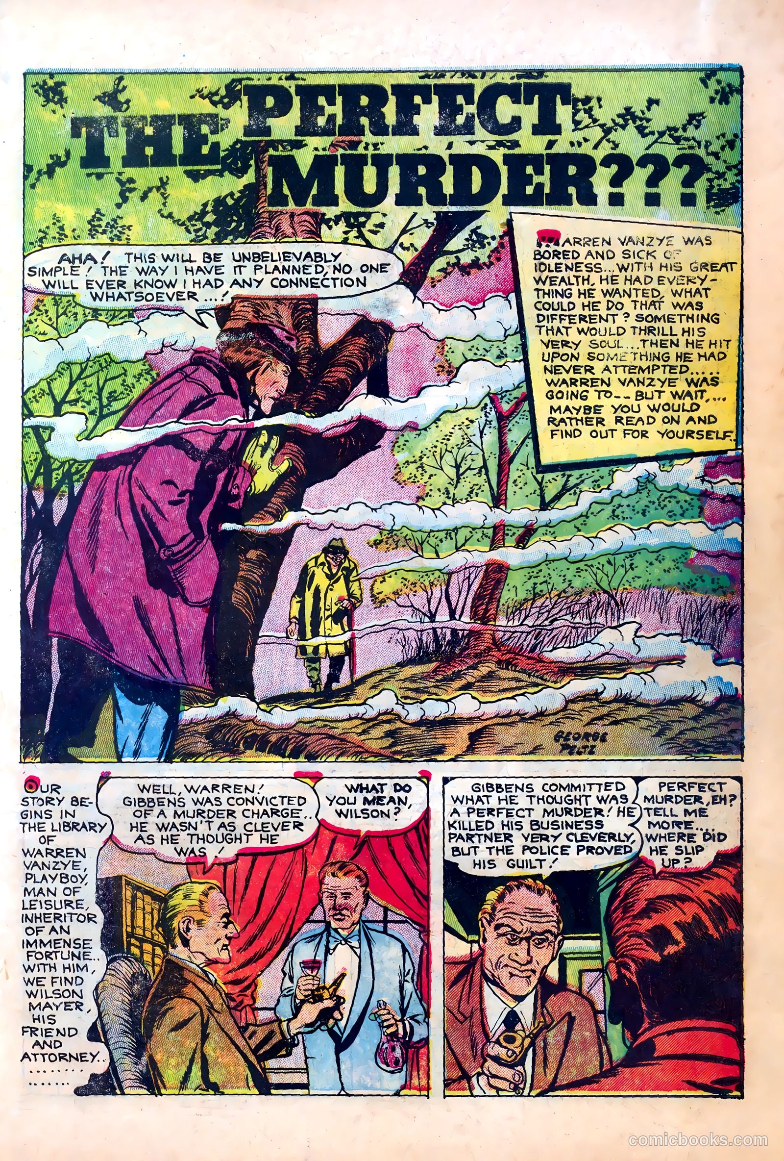 All-Famous Police Cases #15 (1954) — page 3 of 36