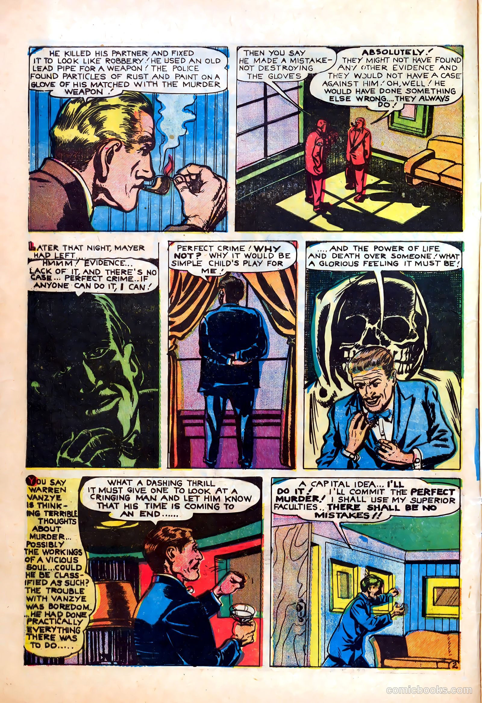 All-Famous Police Cases #15 (1954) — page 4 of 36