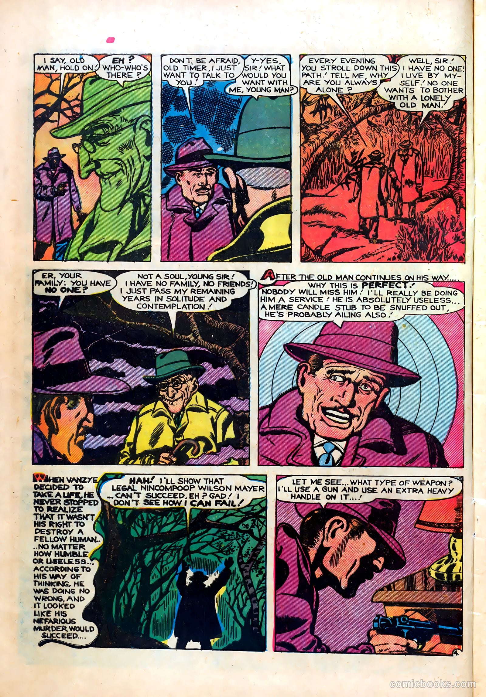 All-Famous Police Cases #15 (1954) — page 6 of 36