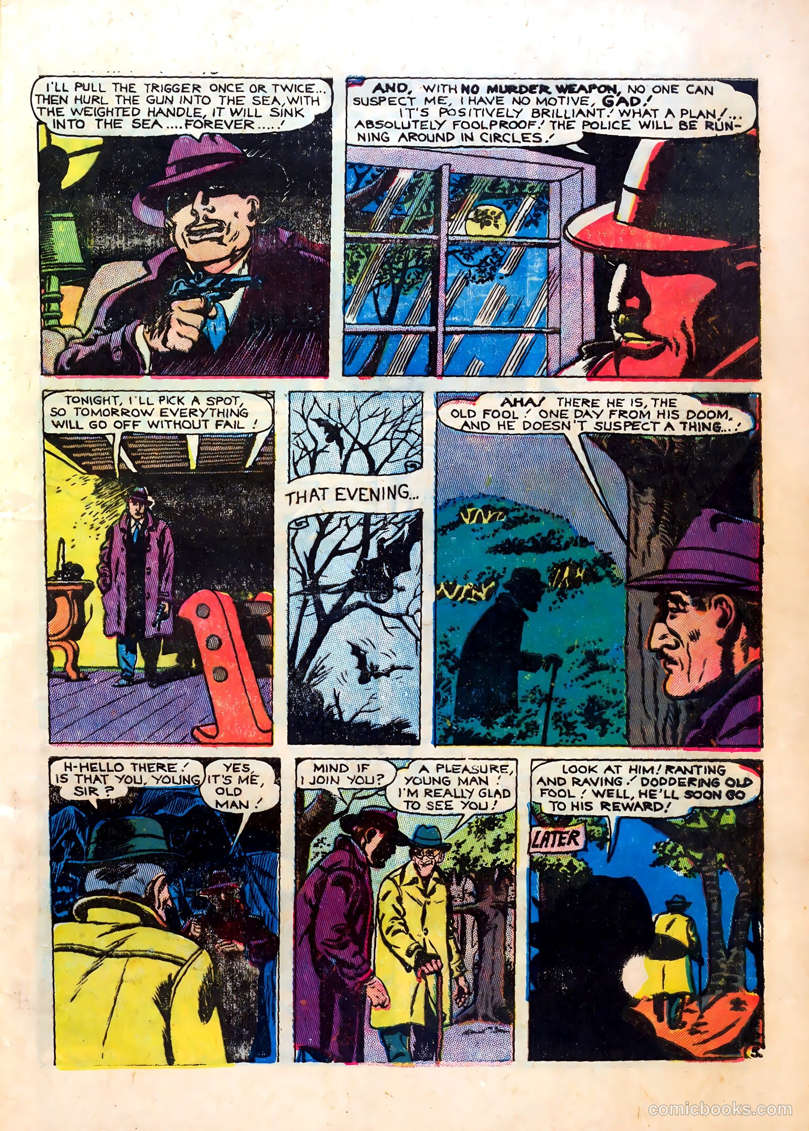 All-Famous Police Cases #15 (1954) — page 7 of 36